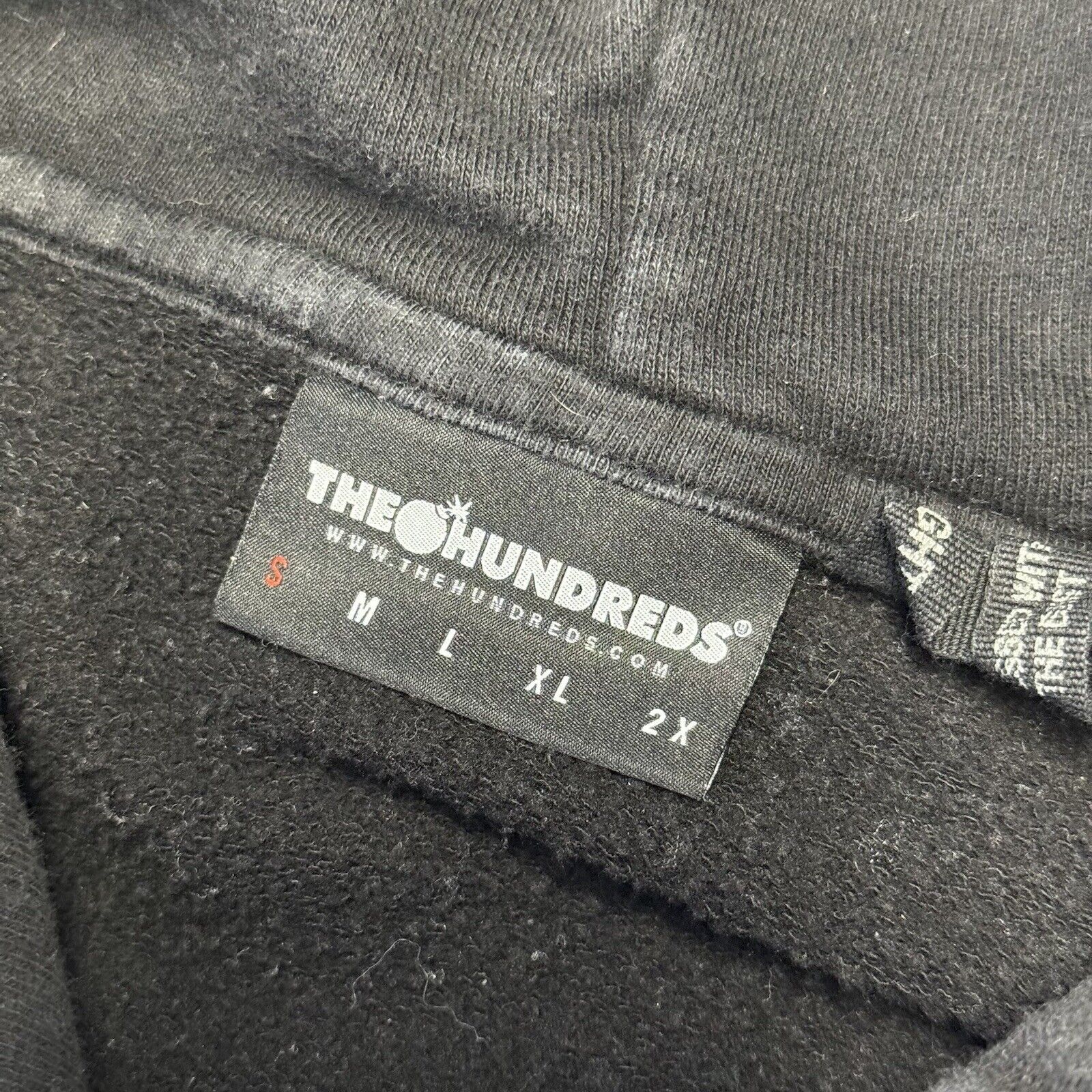 The Hundreds The Hundreds Hoodie Mens Small Gray Black Y2K Sweatshirt Size US S / EU 44-46 / 1 - 9 Thumbnail