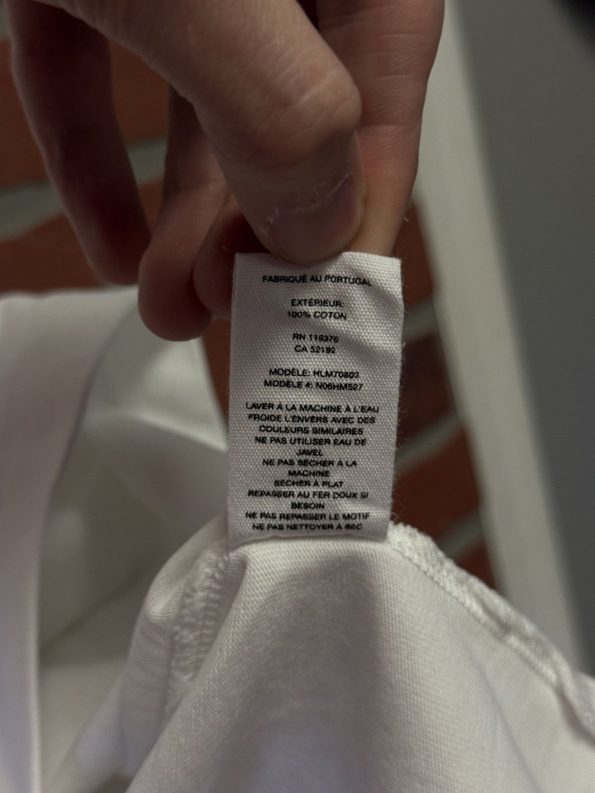 Helmut Lang Helmut Lang Tee Shirt Size XL Clean Condition 🧼 Size US XL / EU 56 / 4 - 10 Thumbnail