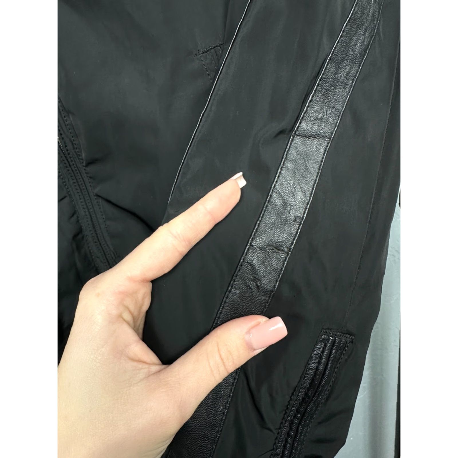 Diesel Diesel Jacket Mens M Black Logo Zip Solid Pattern Shirt Jacket Mens Size US M / EU 48-50 / 2 - 4 Thumbnail
