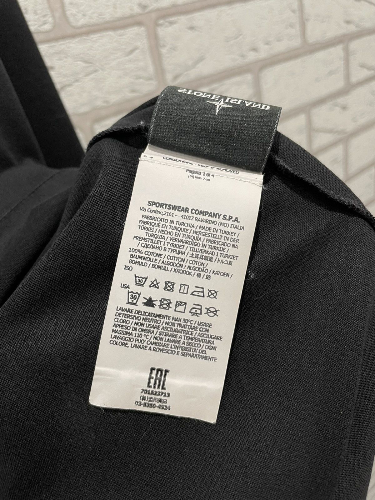 Designer Stone Island Patch Program Long Sleeve T Shirt Tee Size US L / EU 52-54 / 3 - 13 Thumbnail