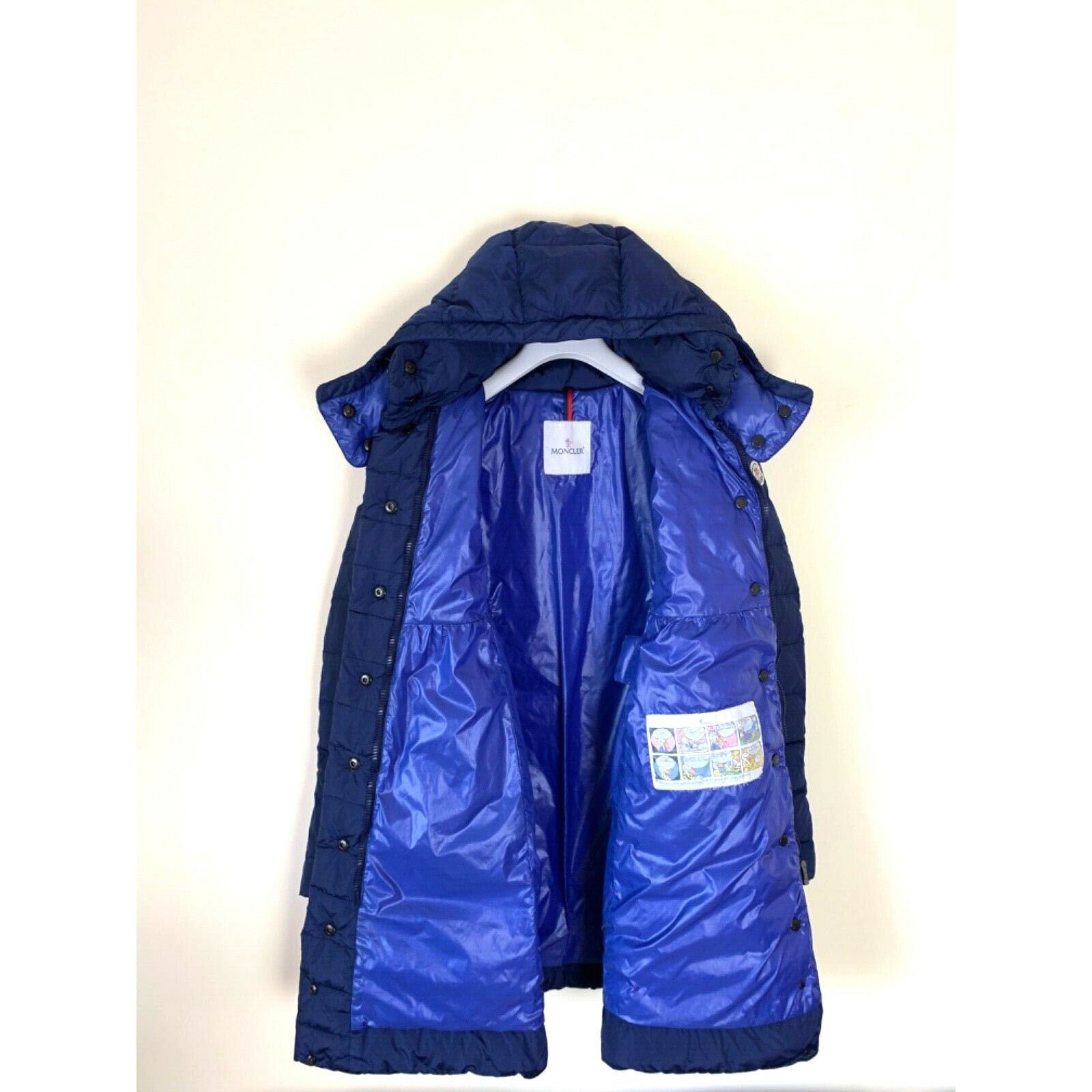 Moncler Women's MONCLER JURA Down Jacket Coat Parka SZ 0 XS Blue Size XS / US 0-2 / IT 36-38 - 9 Thumbnail