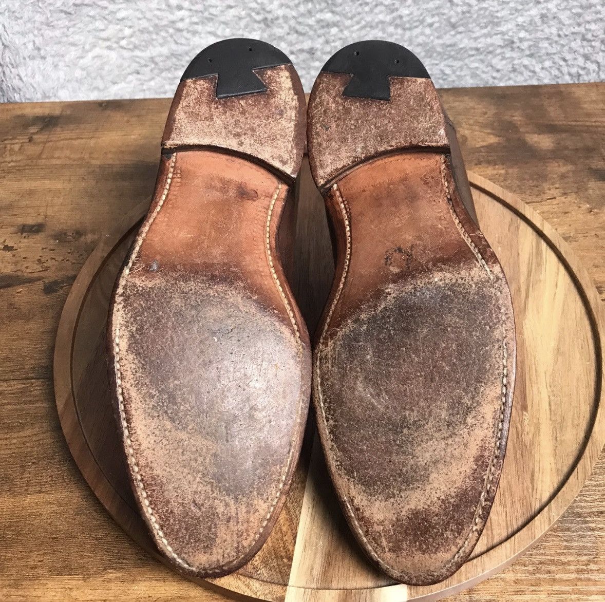 Alden Alden 686 Brown Calfskin Penny Loafer Men’s 7 A/C Made USA Size US 7.5 / EU 40-41 - 8 Thumbnail