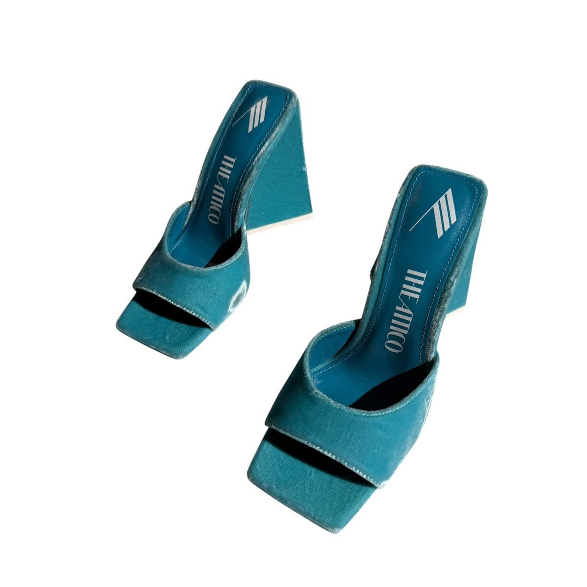 The Attico $954 Devon velvet heel Size US 7.5 / IT 37.5 - 2 Thumbnail