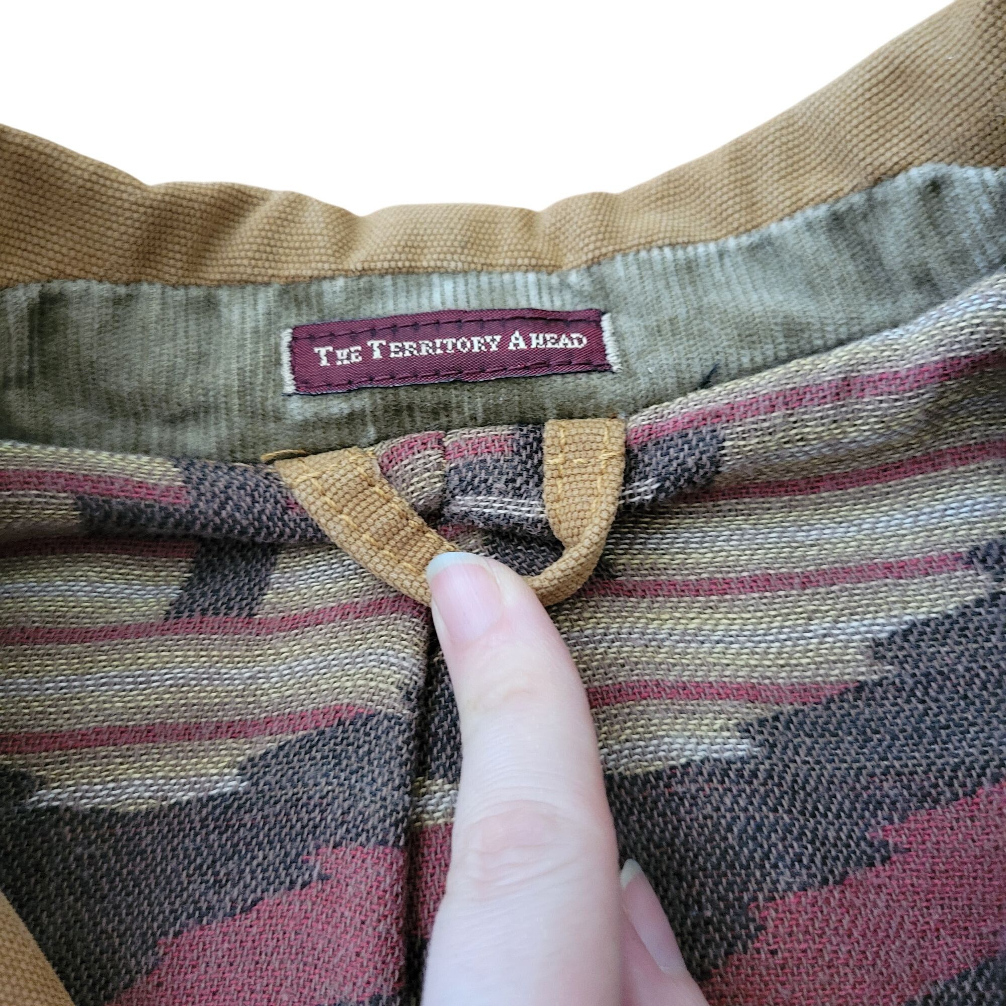 The Territory Ahead Territory Ahead LL Blazer Jacket Khaki Brown Plaid Lining We Size US XL / EU 56 / 4 - 5 Thumbnail