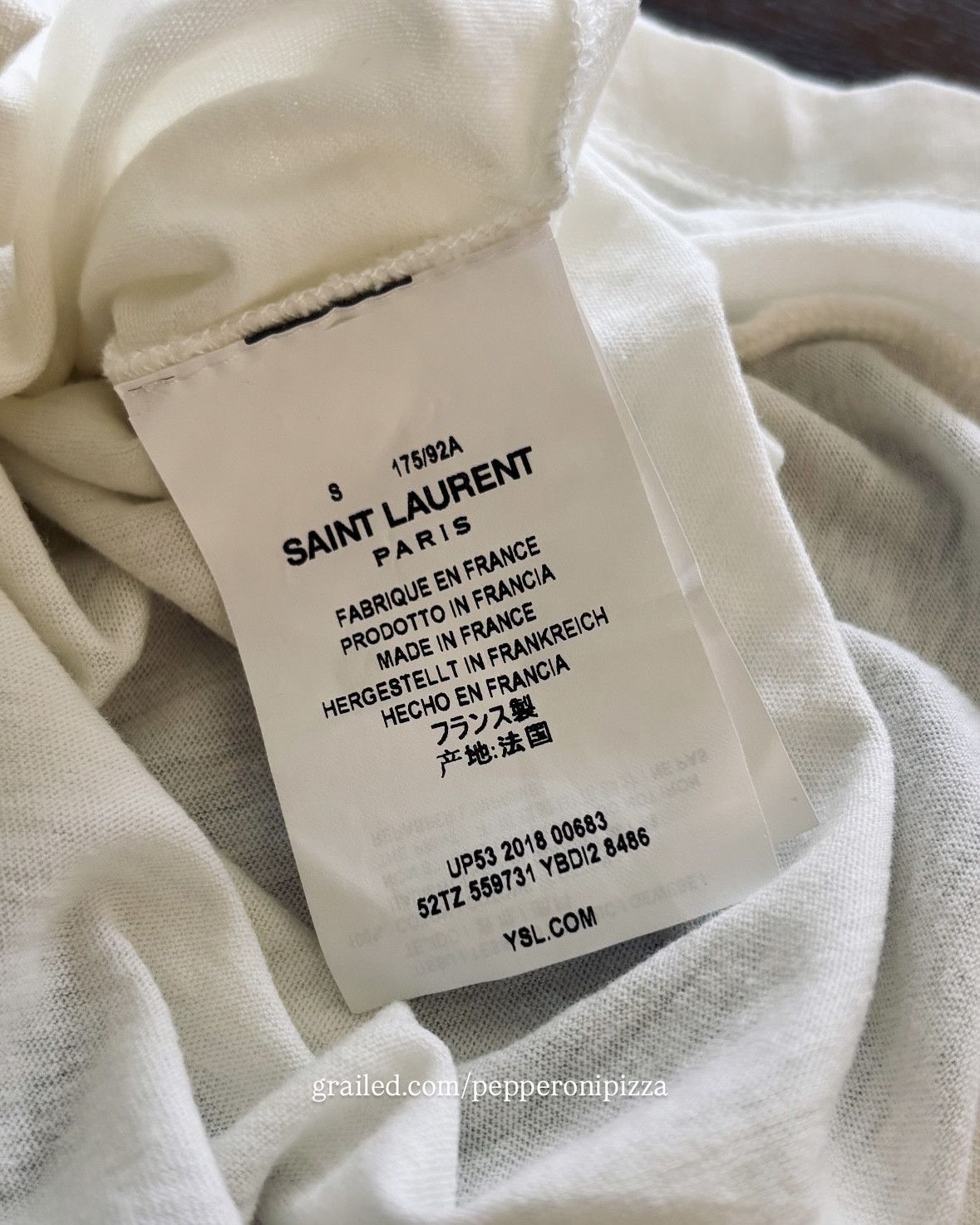 Saint Laurent Paris Saint Laurent x Travis Scott Arizona Print T Shirt Size US S / EU 44-46 / 1 - 4 Thumbnail