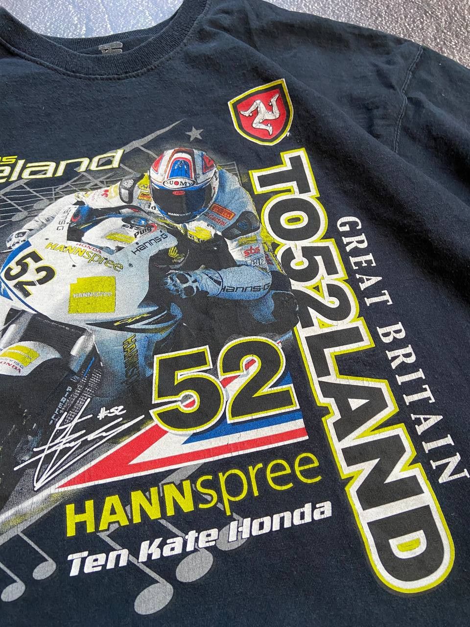 Vintage Vintage Honda James Toseland To52Land t shirt Size US XL / EU 56 / 4 - 2 Thumbnail
