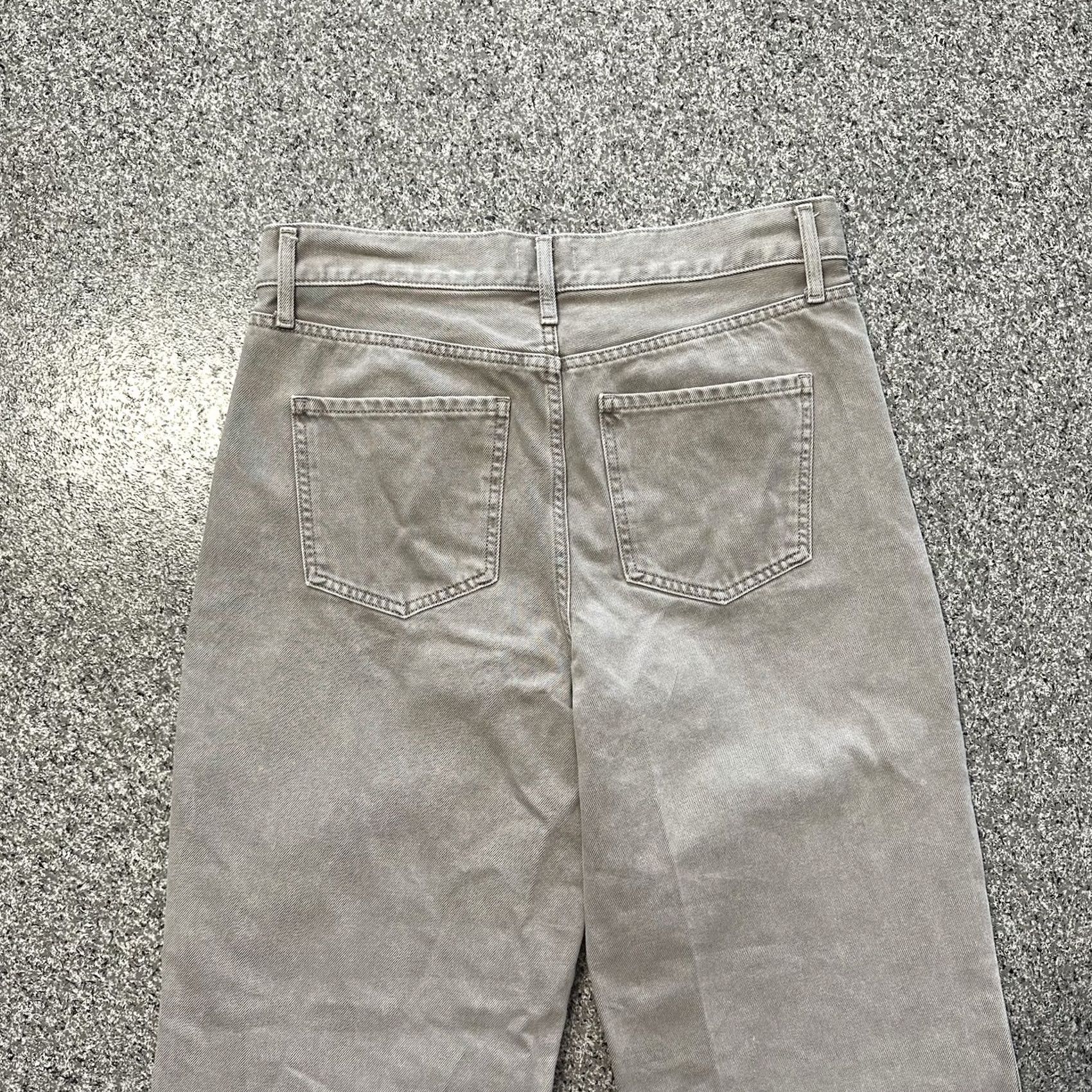 Express Express Jeans Womens 8L 32x34 Wide-Leg High Rise Relaxed Denim Jeans Gray color Size 24" / US 00 / IT 34 - 5 Thumbnail
