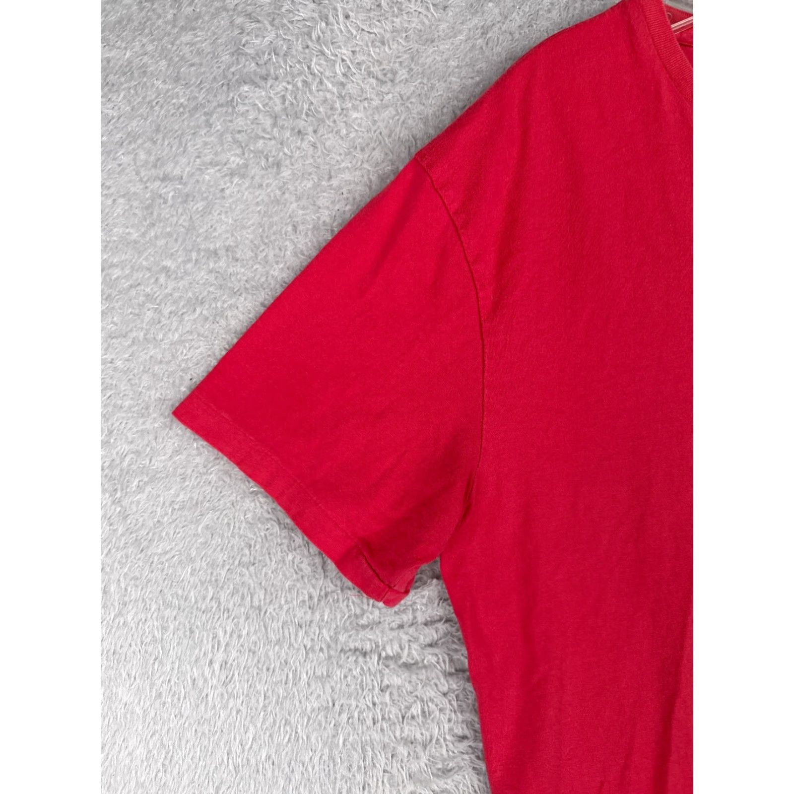 Ralph Lauren VINTAGE Ralph Lauren Polo Shirt Men Adult Large Short Sleeve Crew Neck Red Cotton Slim Fit Logo 90s Classic Size US L / EU 52-54 / 3 - 3 Thumbnail
