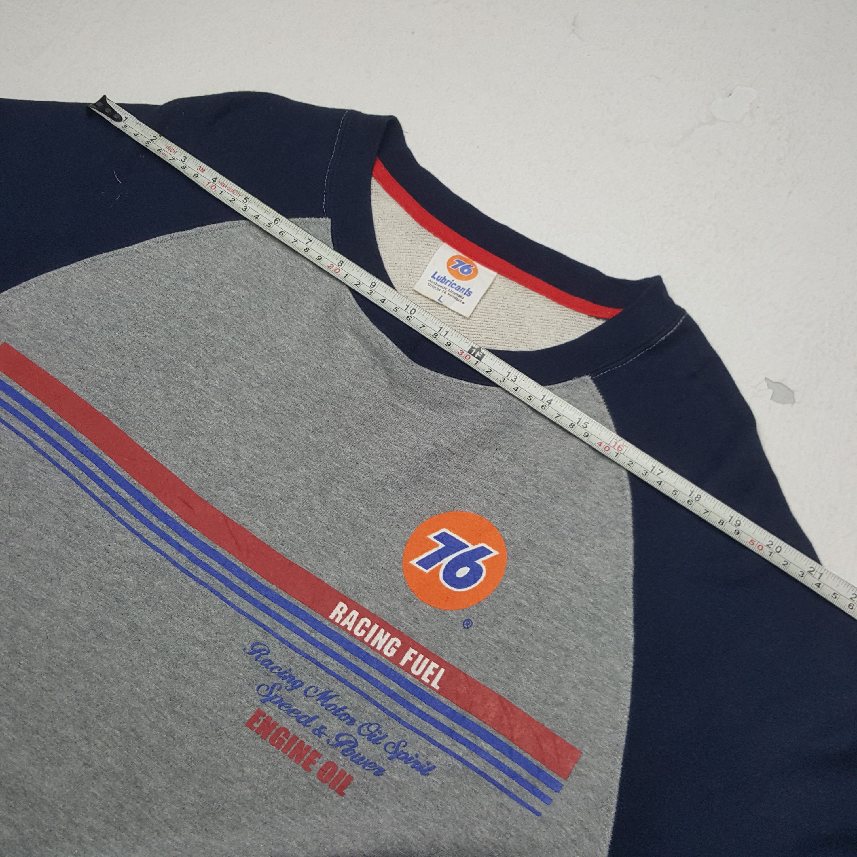 Vintage Vintage 76 Lubricants Motor Oil Racing Fuel Sweatshirt Size US M / EU 48-50 / 2 - 6 Thumbnail