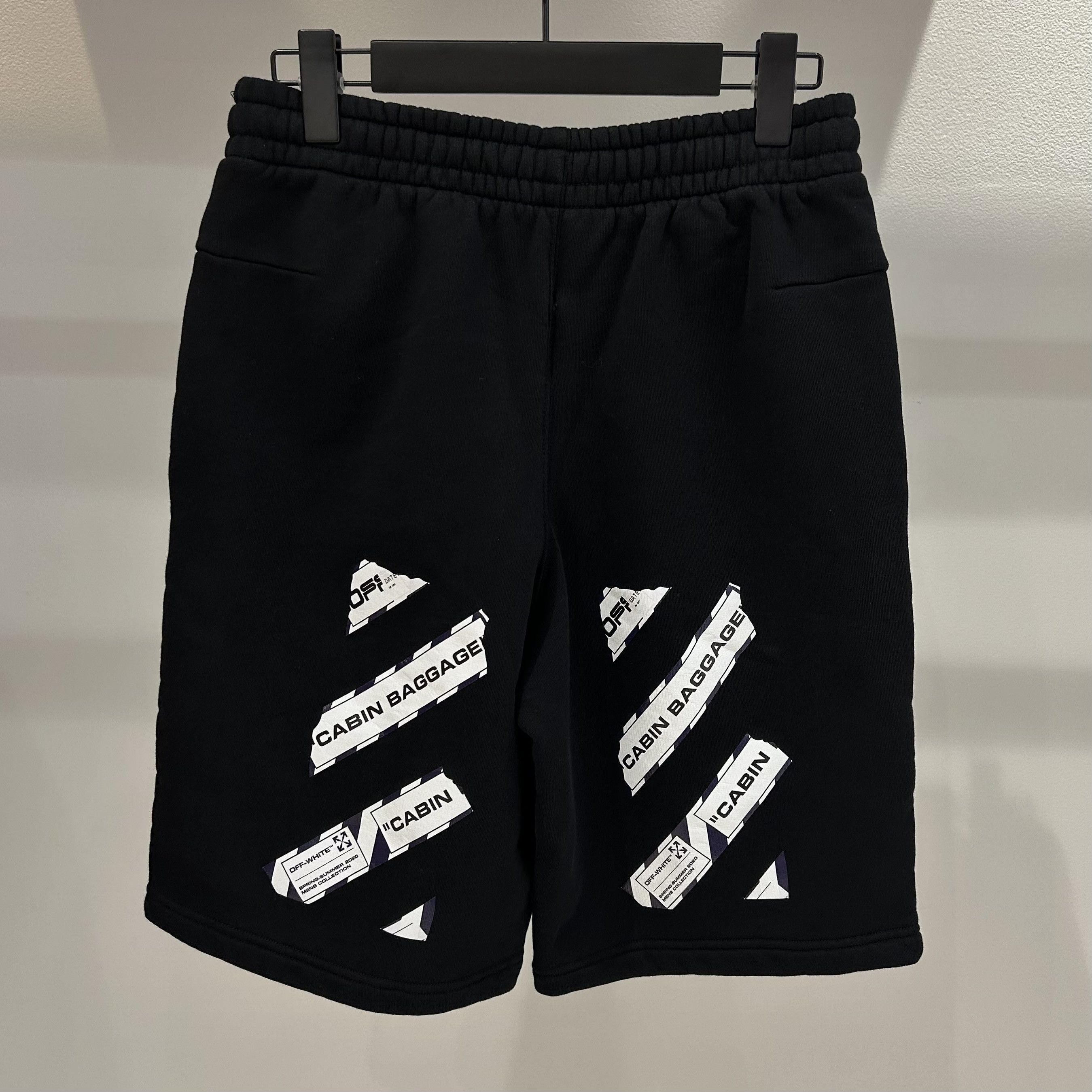 Off-White OFF-WHITE Airport Tape Shorts Size US 32 / EU 48 - 2 Thumbnail