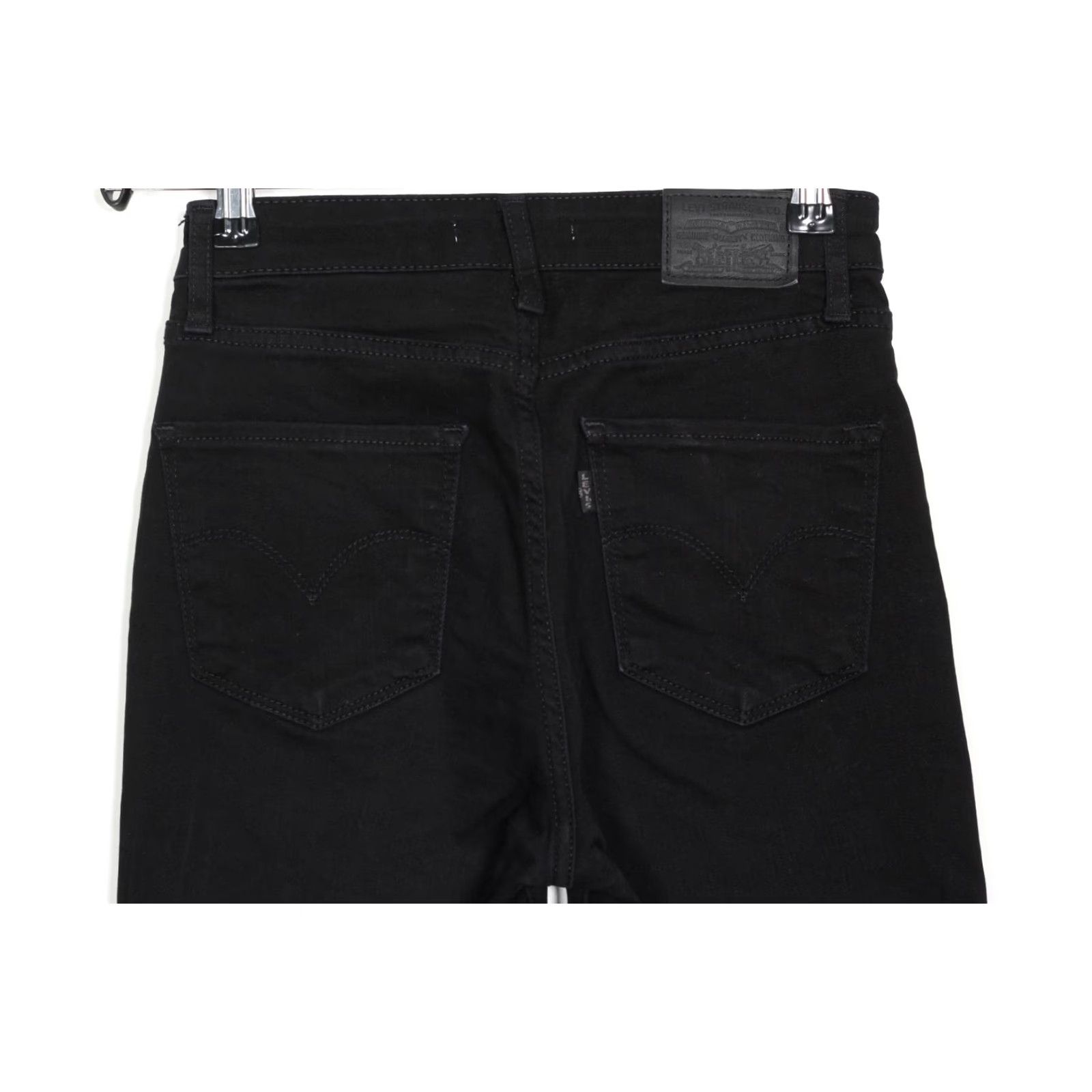 Levi's LEVI’S 725 HIGH RISE BOOTCUT PREMIUM Jeans Women 26W 30L Black DX DZ8001 Size 26" / US 2 / IT 38 - 3 Thumbnail