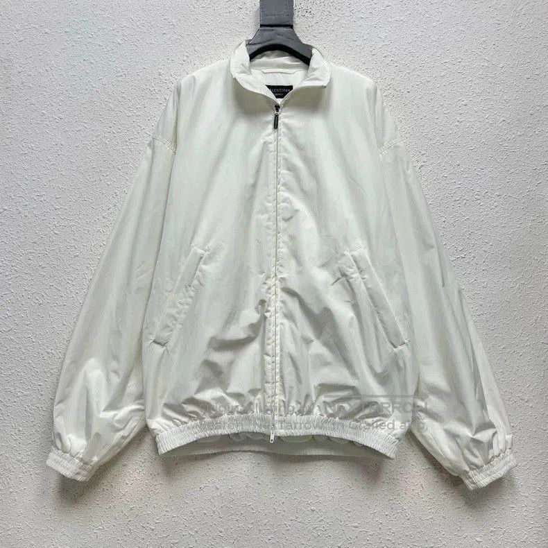 Balenciaga White Dragon Year Embroidered Jacket.