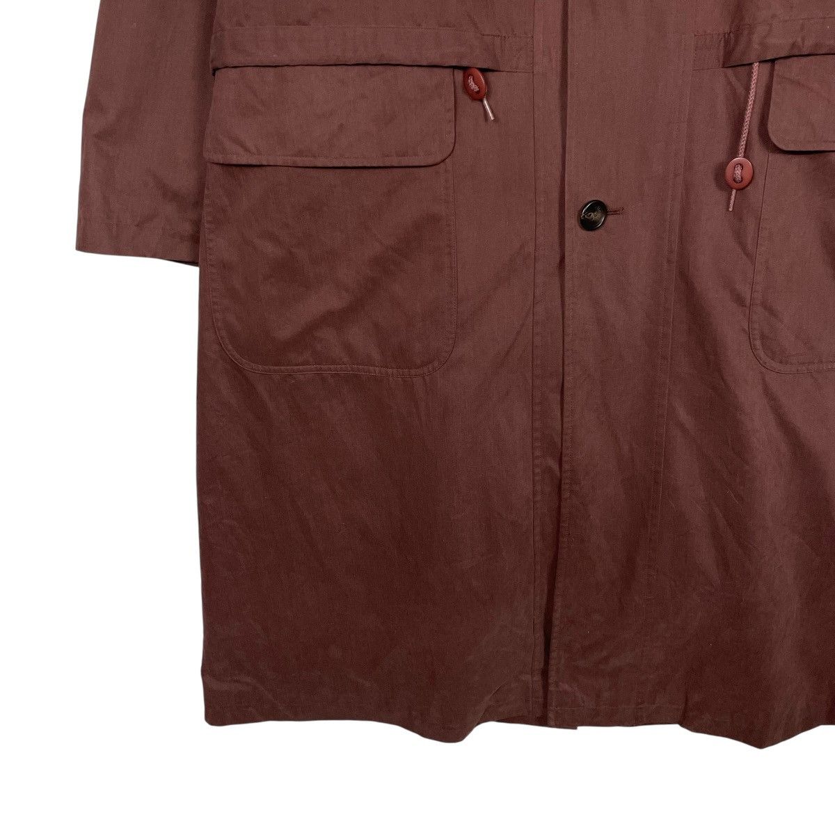 Allegri Allegri Brown Overcoat Size US L / EU 52-54 / 3 - 4 Thumbnail