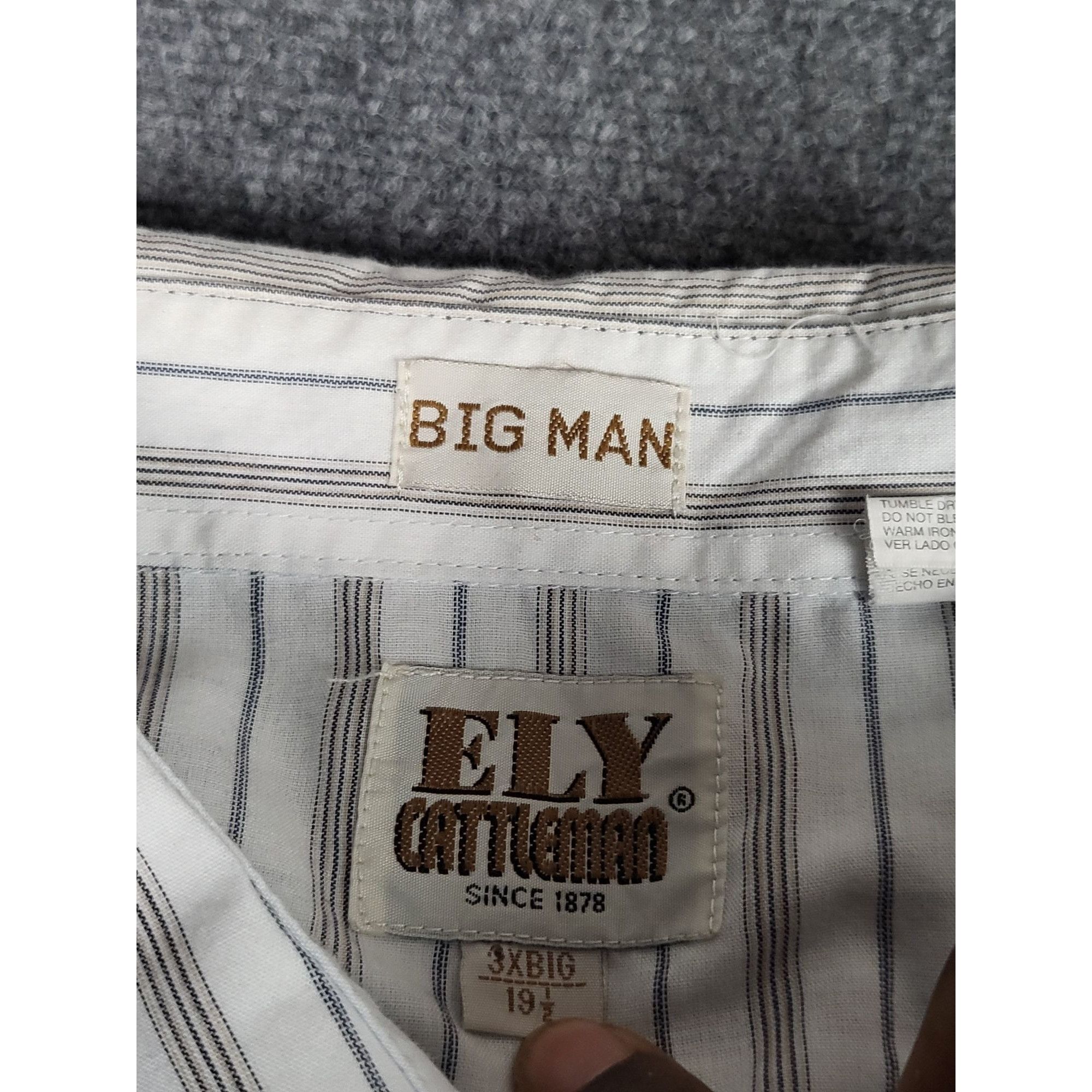 Western Rise Ely Cattleman Pearl Snap Button Down Shirt Men Sz 3XL Big St Size US XXL / EU 58 / 5 - 8 Thumbnail