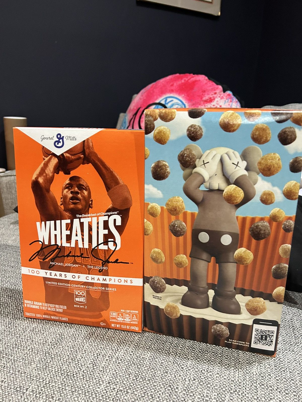 Jordan Brand × Kaws Kaws Reese’s Puffs and Jordan Wheaties Size ONE SIZE - 2 Thumbnail