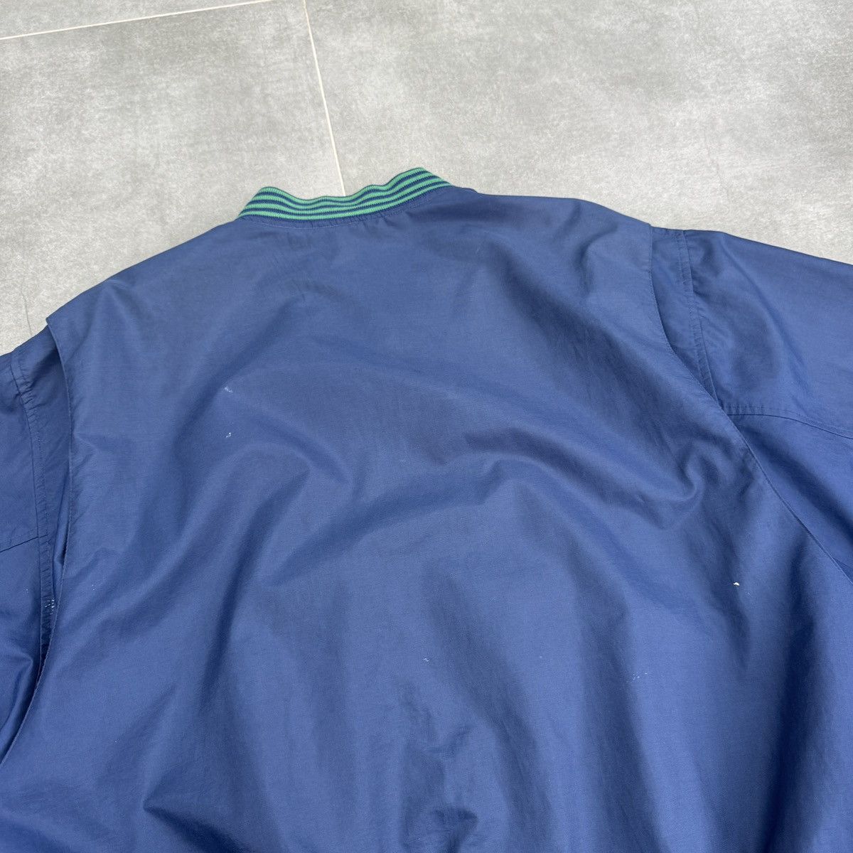 Lacoste Vintage Lacoste Chemise Bomber Jacket Blue Men Size 6 /L/XL Size US L / EU 52-54 / 3 - 25 Thumbnail