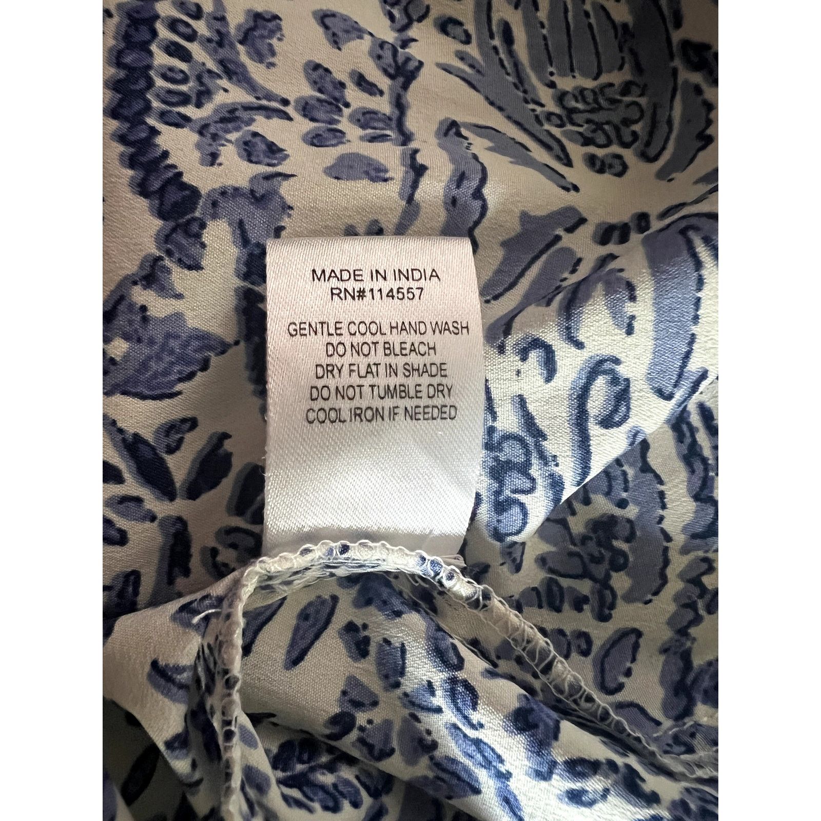 REVOLVE THML Vanna Maxi Dress Blue & Cream Women's Size Small Size S / US 4 / IT 40 - 10 Thumbnail