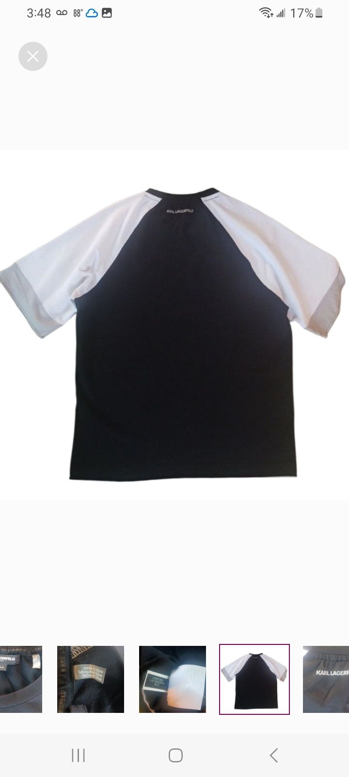 Karl Lagerfeld KARL LAGERFIELD PARIS T-Shirt Size US M / EU 48-50 / 2 - 6 Thumbnail