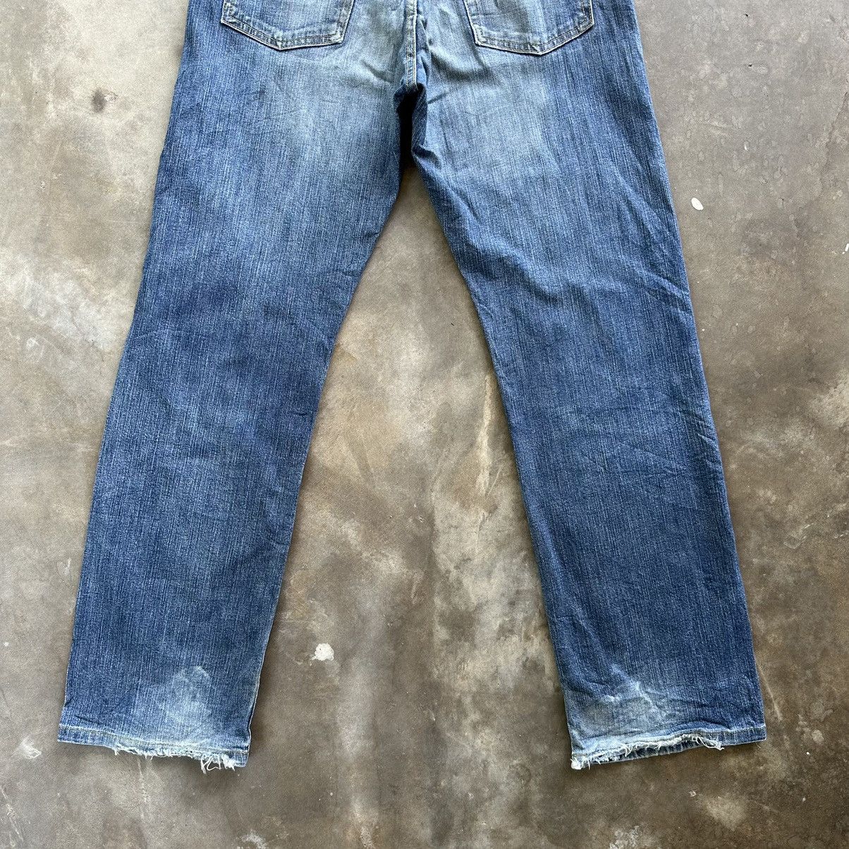 Japanese Brand × Jean × Vintage Vintage Japanese Distressed Faded Denim Jean Pant W31 Size US 31 - 10 Thumbnail