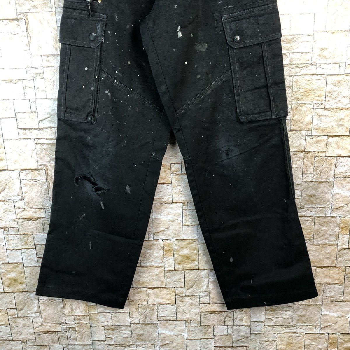 Dickies Dickies Black Cargo Multipocket Pants #A1131 Size US 29 - 6 Thumbnail