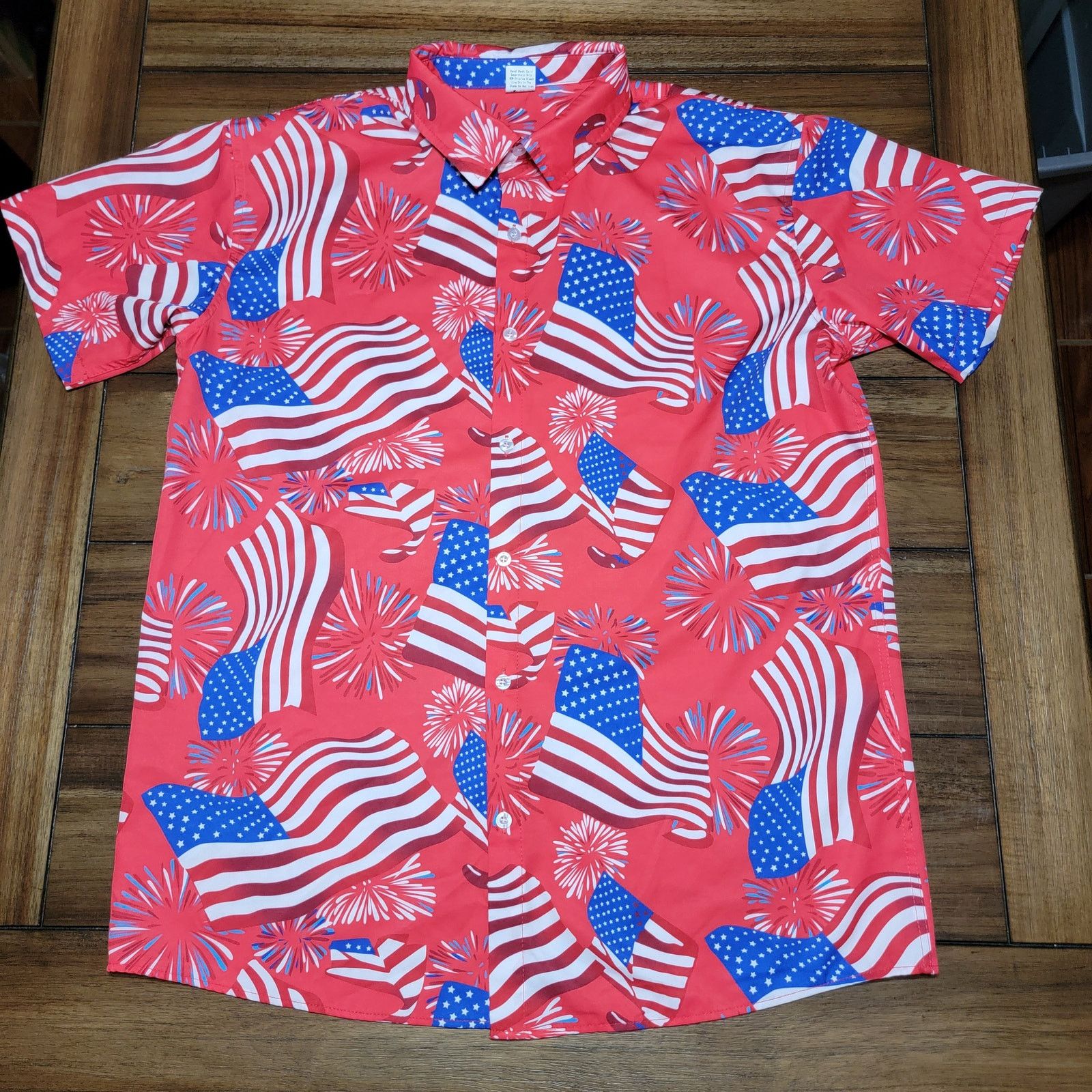 Other Americana Celebration Button Up Unisex Shirt - Size Large Size US L / EU 52-54 / 3 - 1 Thumbnail