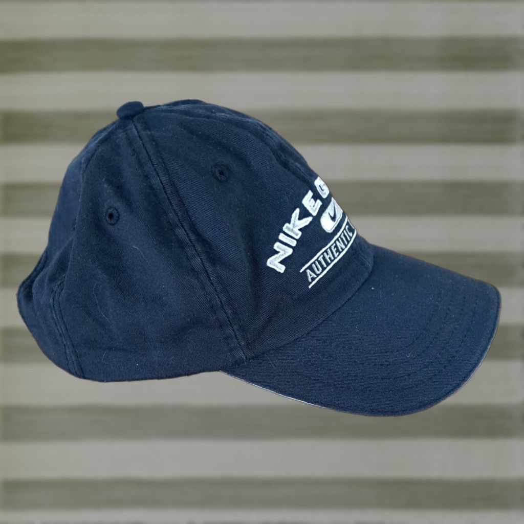 Nike Nike Golf Hat Black Embroidered with Adjustable Strap Men Adjustable Size Size ONE SIZE - 1 Thumbnail