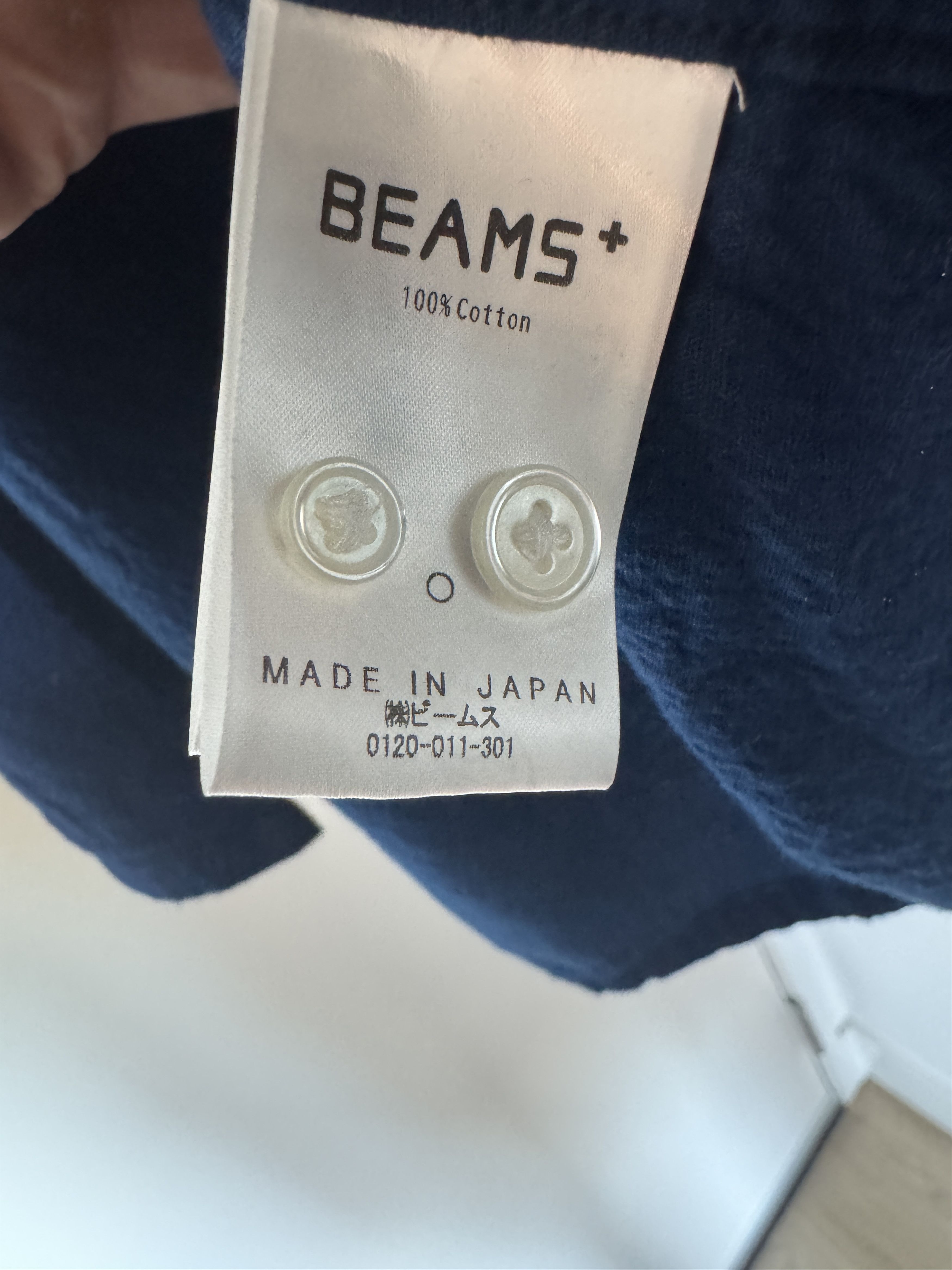 Open Button Down Indigo Panama Double Gauze Shirt