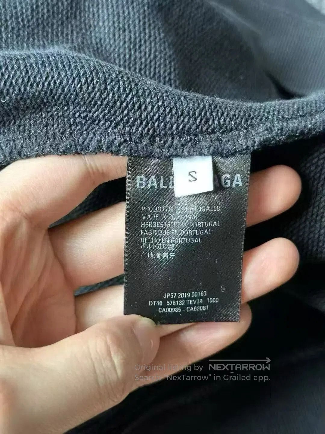 Balenciaga Balenciaga Lock Buckle Sweatshirt. Size US S / EU 44-46 / 1 - 4 Thumbnail