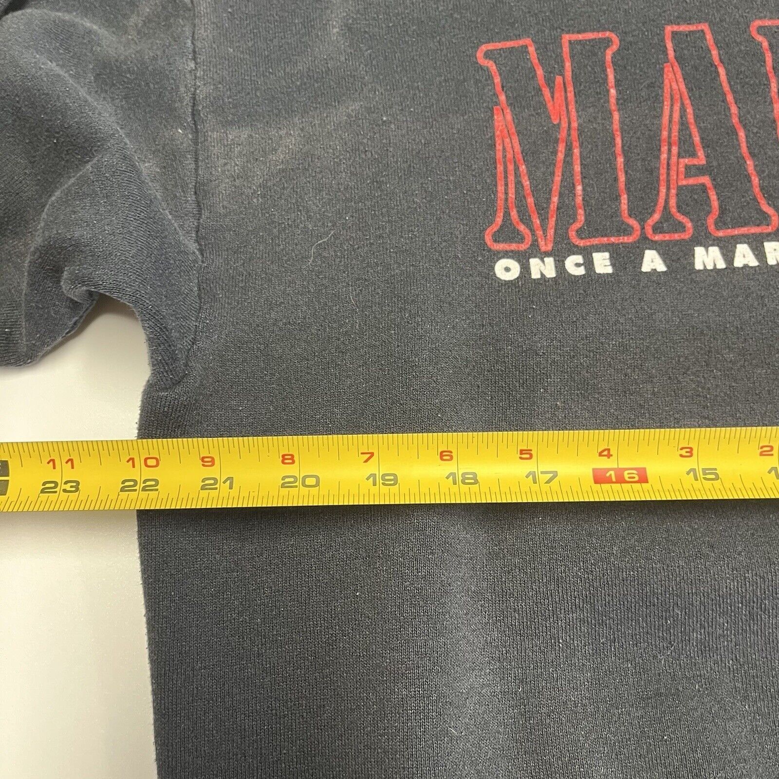 Vintage Vintage Marines Sweatshirt Adult Medium 90s Military Size US M / EU 48-50 / 2 - 9 Thumbnail