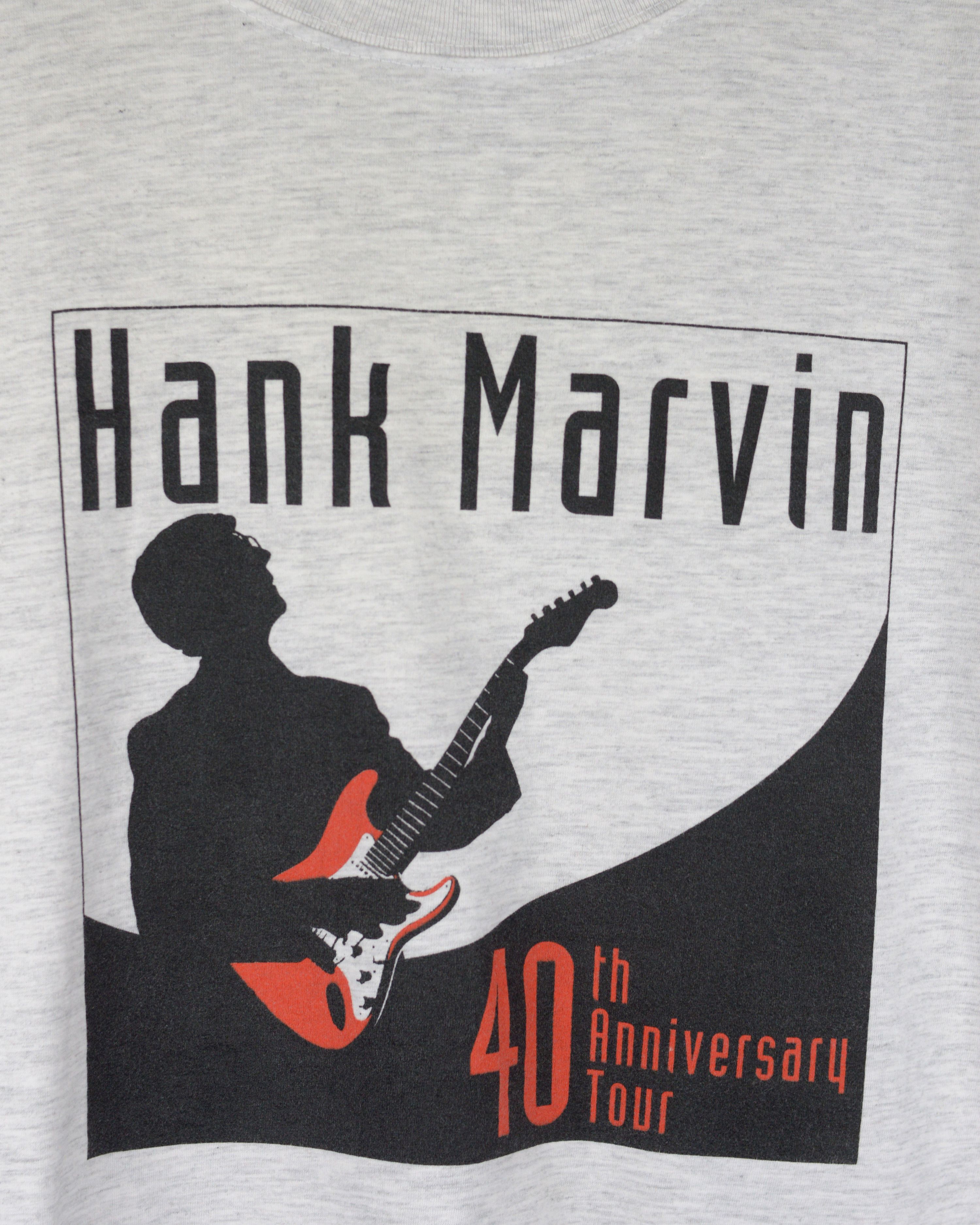 Vintage Vintage Hank Marvin 40th Anniversary tour 1998 t shirt Size US XL / EU 56 / 4 - 2 Thumbnail