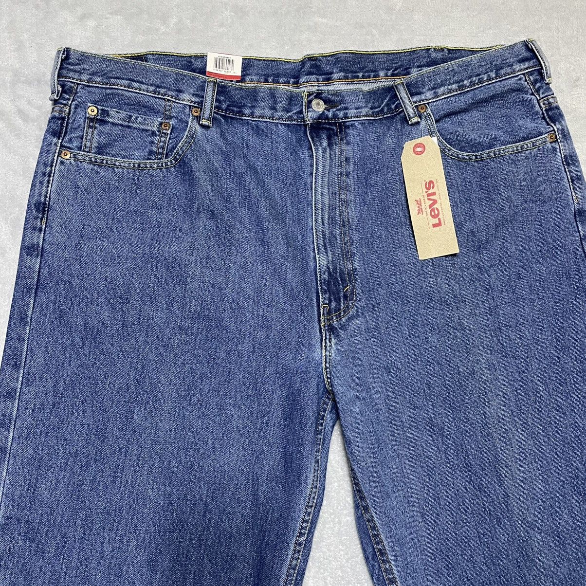 Levi's Levis 550 Jeans Men's 46X32 Blue Denim Relaxed Straight Size US 44 / EU 60 - 3 Thumbnail