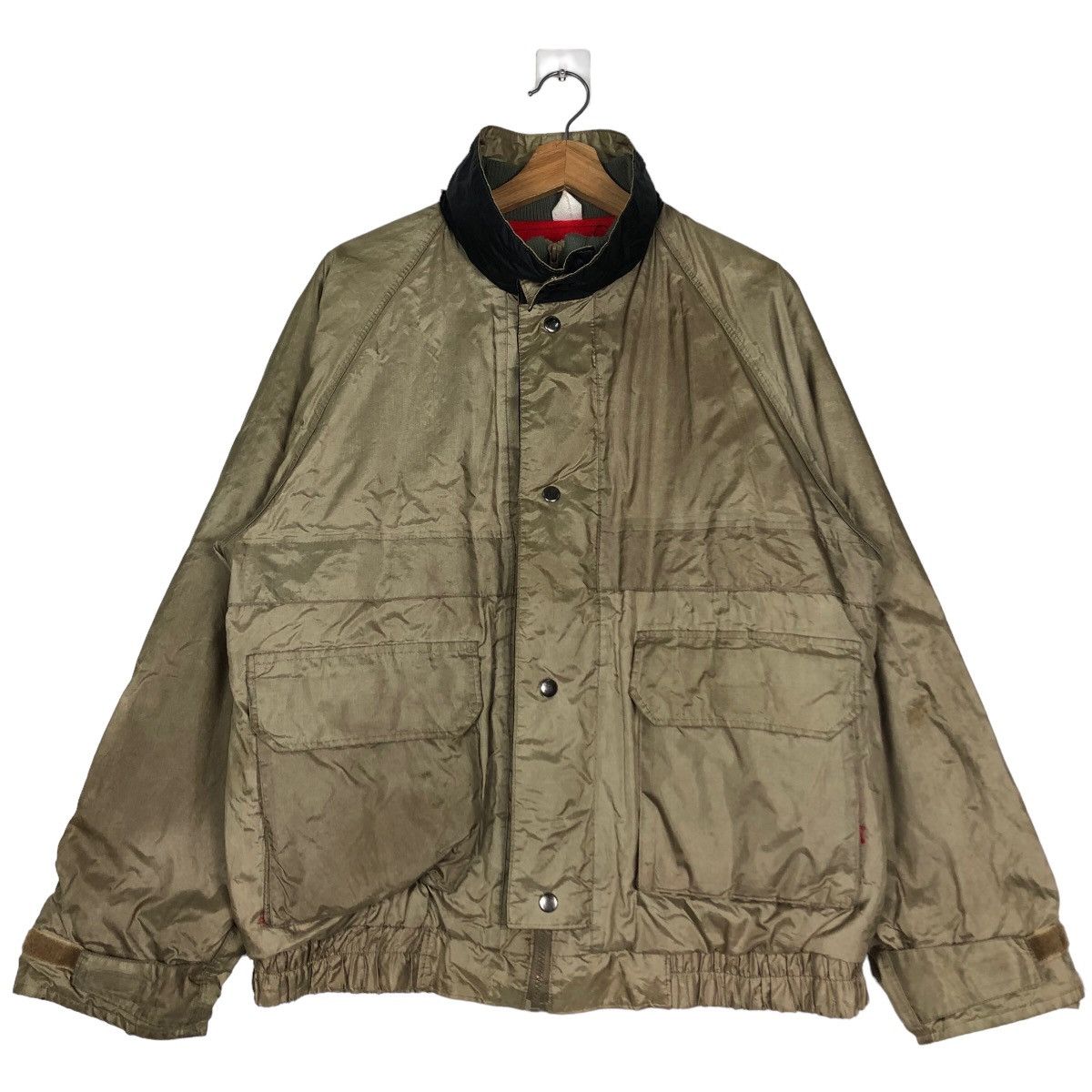 Japanese Brand 🔥Vintage Bomber Jacket Bondage Parachute Inspire CP Company Size US L / EU 52-54 / 3 - 1 Thumbnail