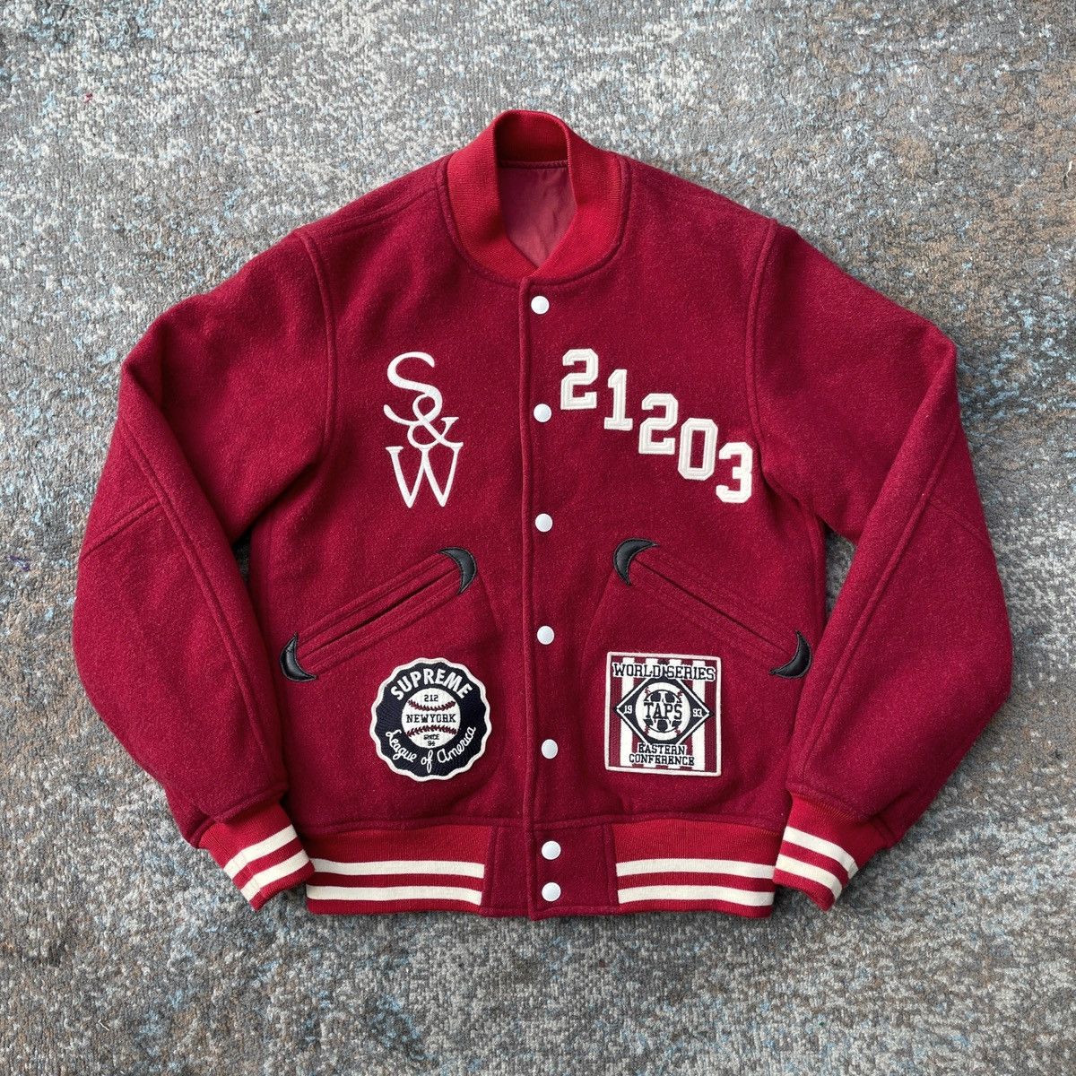 Supreme × Wtaps Supreme x wtaps award jacket Size US S / EU 44-46 / 1 - 1 Thumbnail