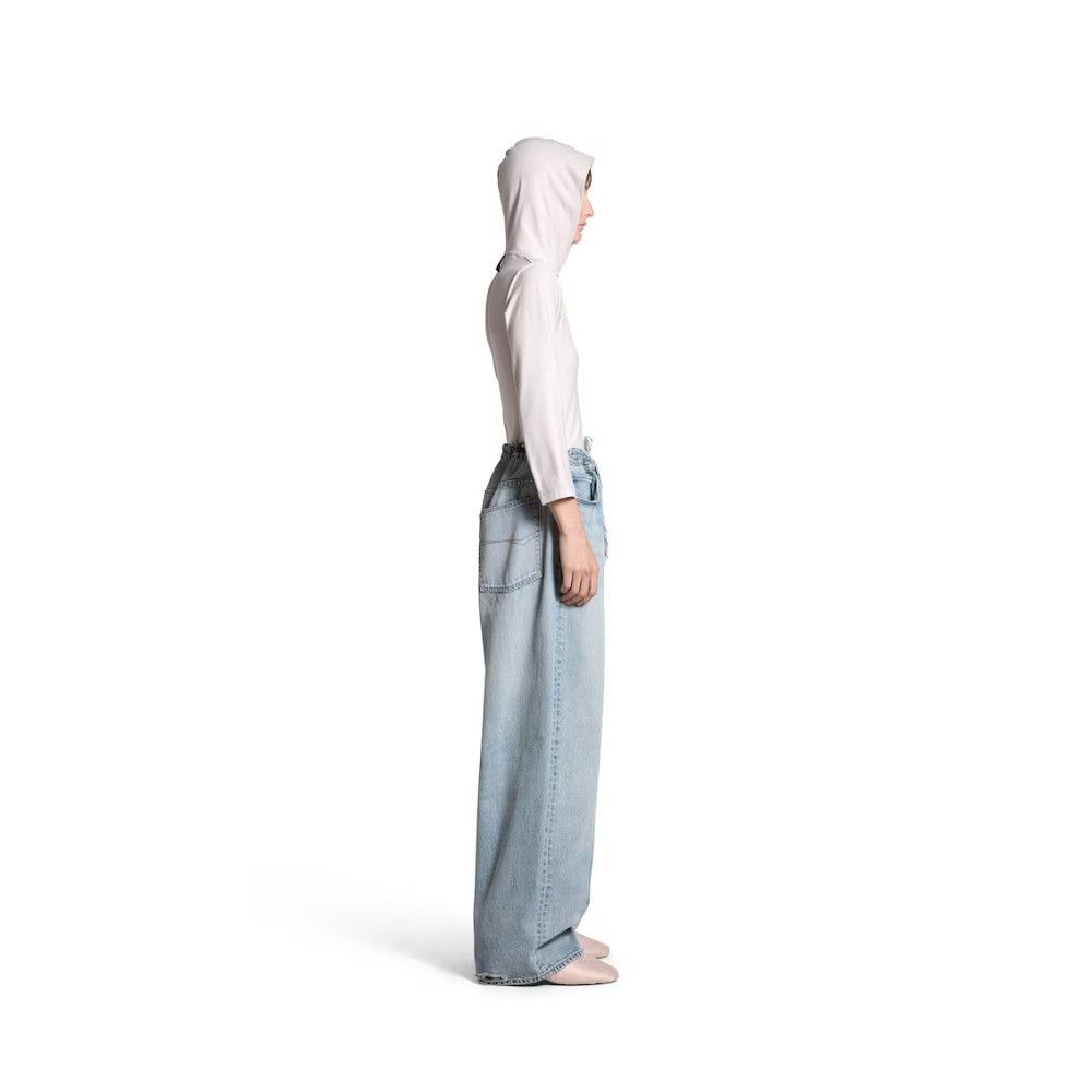 Balenciaga o1srvl11e0526 Oversized Baggy Pants in Blue Size US 28 / EU 44 - 3 Thumbnail