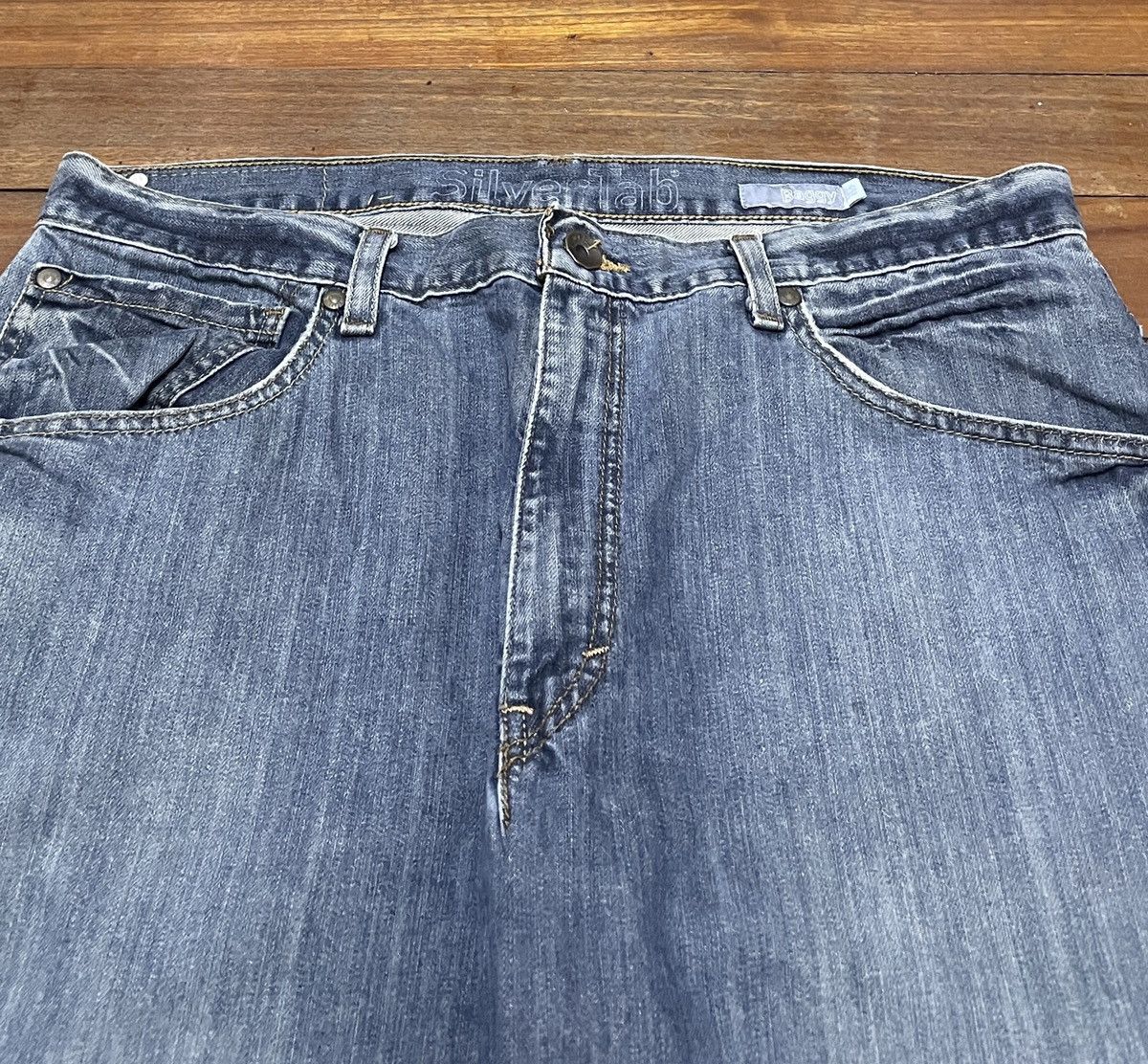 Levi's × Vintage Very Rare Vintage Brand Levis SilverTab Baggy Jeans 2000s Size US 36 / EU 52 - 3 Thumbnail