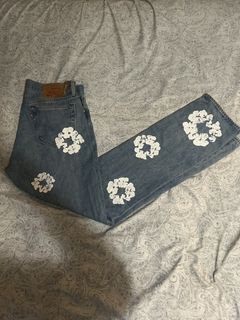 THE COTTON WREATH JEAN LIGHT WASH - Denim Tears