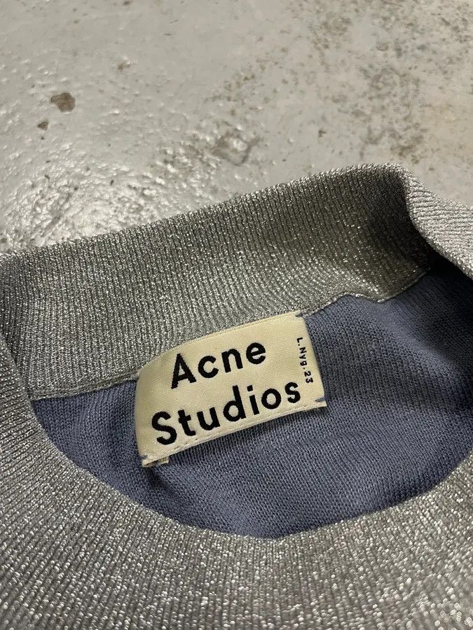 Acne Studios SS2014 Acne Studios Grey Layered Sweater Size US S / EU 44-46 / 1 - 9 Thumbnail