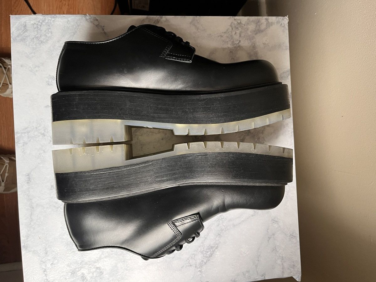 Bottega Veneta BOTTEGA VENETA STILT CHUNKY PLATFORM LACE UP DERBY'S 39.5/7 Size US 6.5 / EU 39-40 - 13 Thumbnail