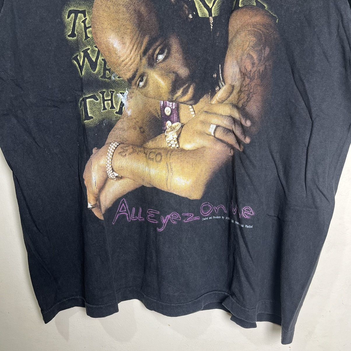 Rap Tees Vintage Tupac Shakur Rap Tee Size US XL / EU 56 / 4 - 3 Thumbnail