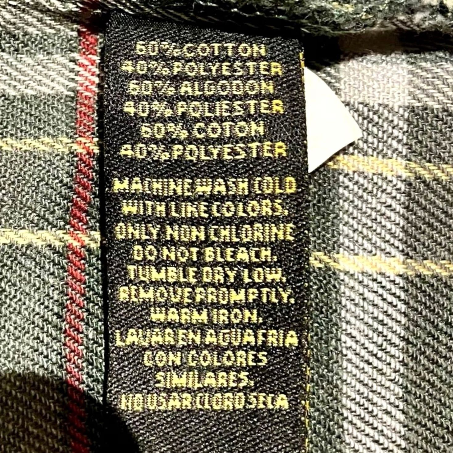 Vintage VINTAGE Stanley Plaid Flannel Shirt Gray Red Long Sleeve Button Up Mens Size L Size US L / EU 52-54 / 3 - 6 Thumbnail
