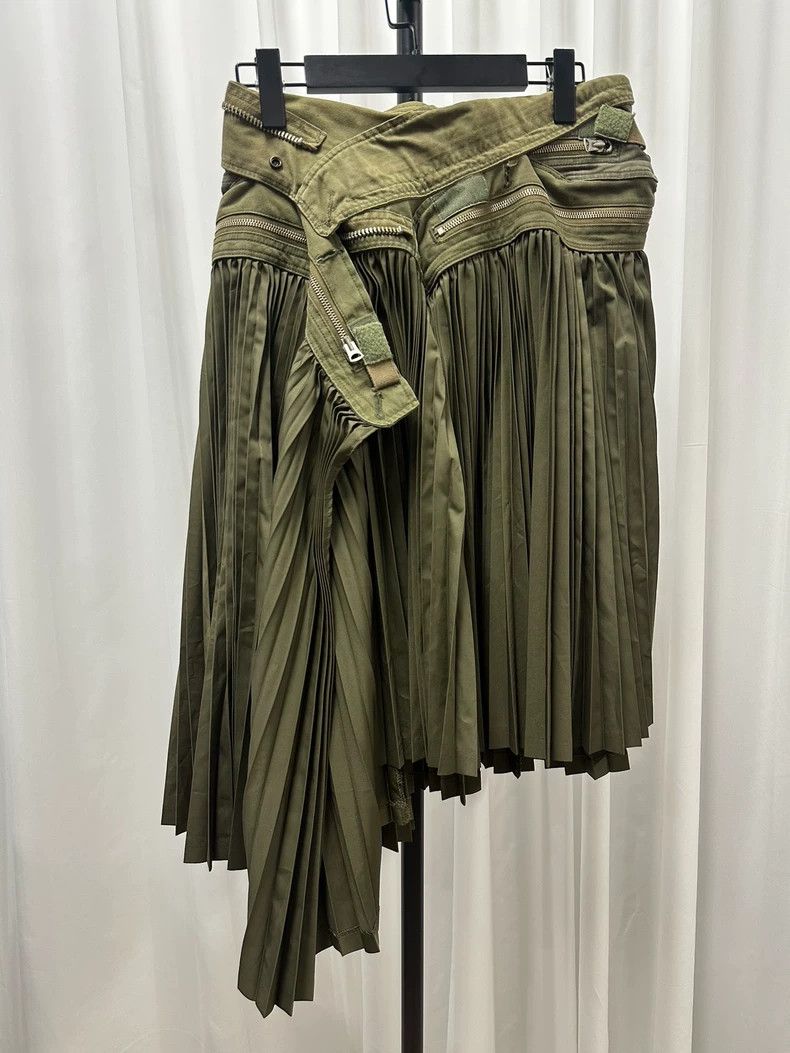 Junya Watanabe Deconstructed Pleated Skirt