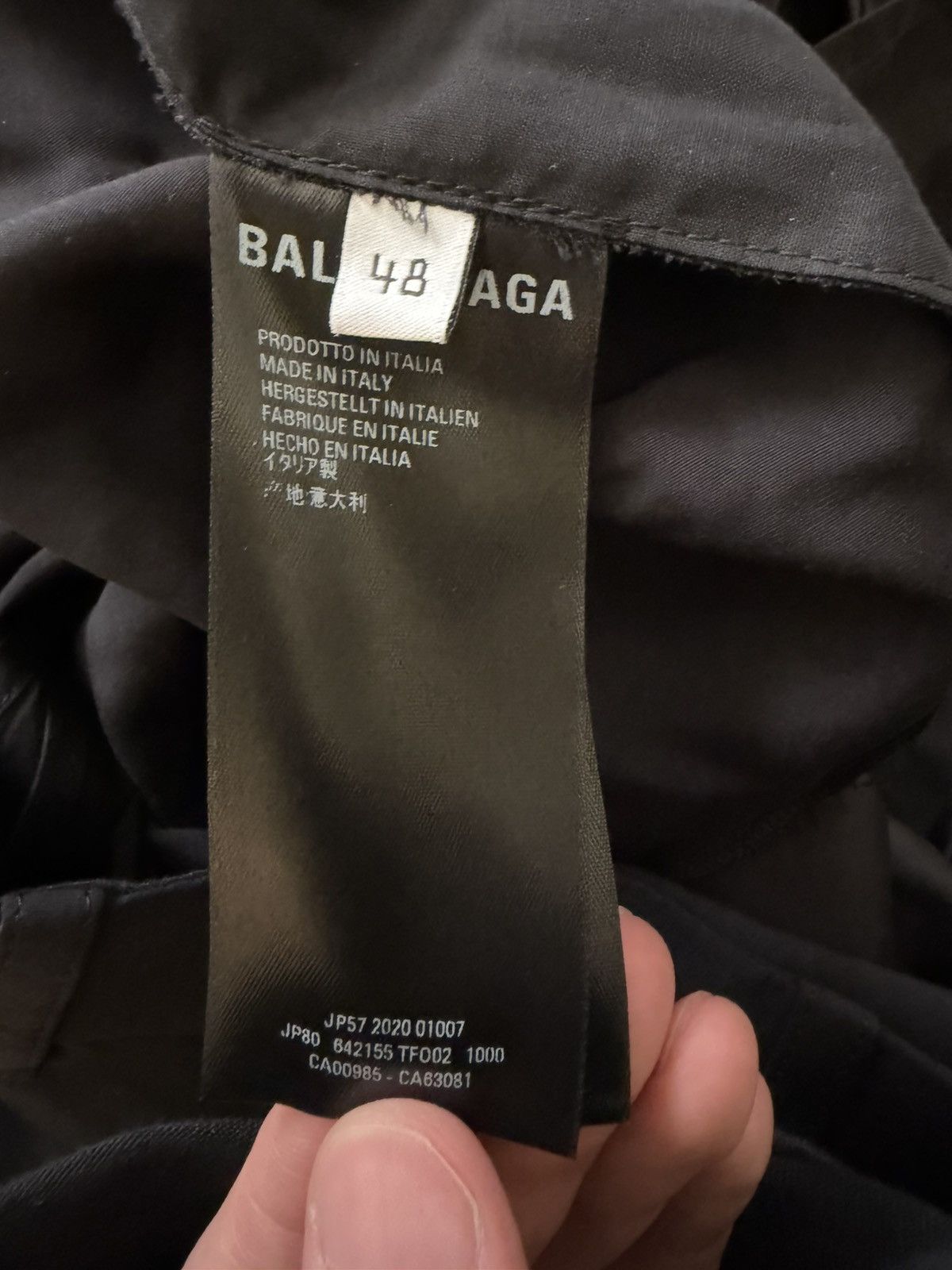 Balenciaga New Rare Fluid Poplin Adjustable Pant [48] fits 32-34 Size US 34 / EU 50 - 7 Thumbnail
