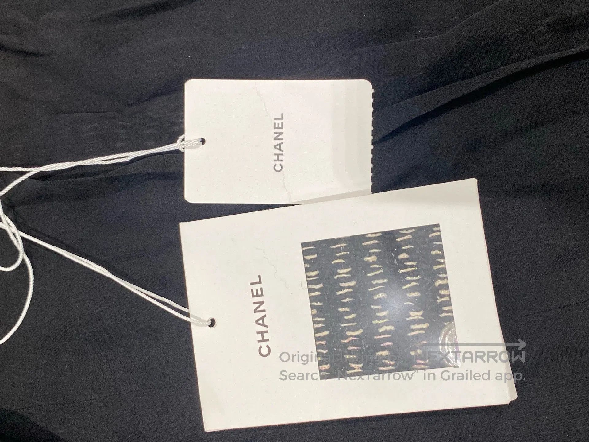 Chanel Chanel 2023 black and white plaid tweed jacket FR40. Size US M / EU 48-50 / 2 - 4 Thumbnail