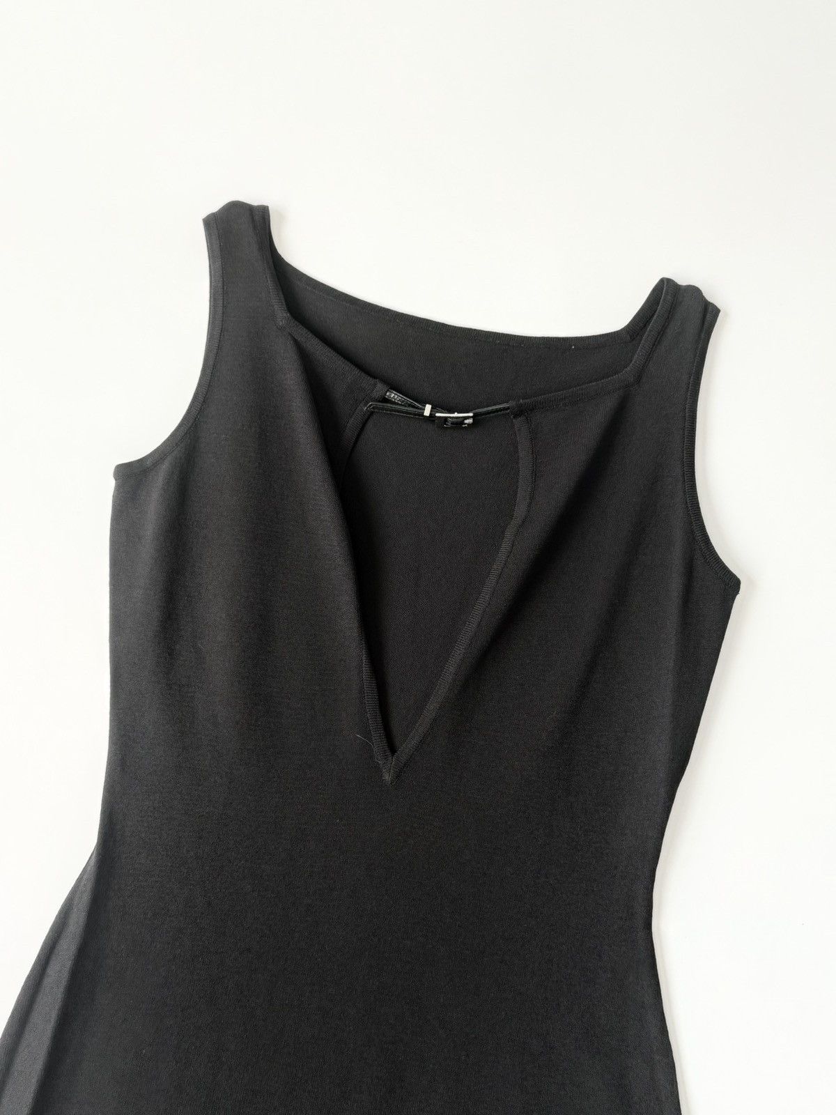 Gucci Gucci by Tom Ford 1998 Black Bodycon Dress Size S / US 4 / IT 40 - 3 Thumbnail