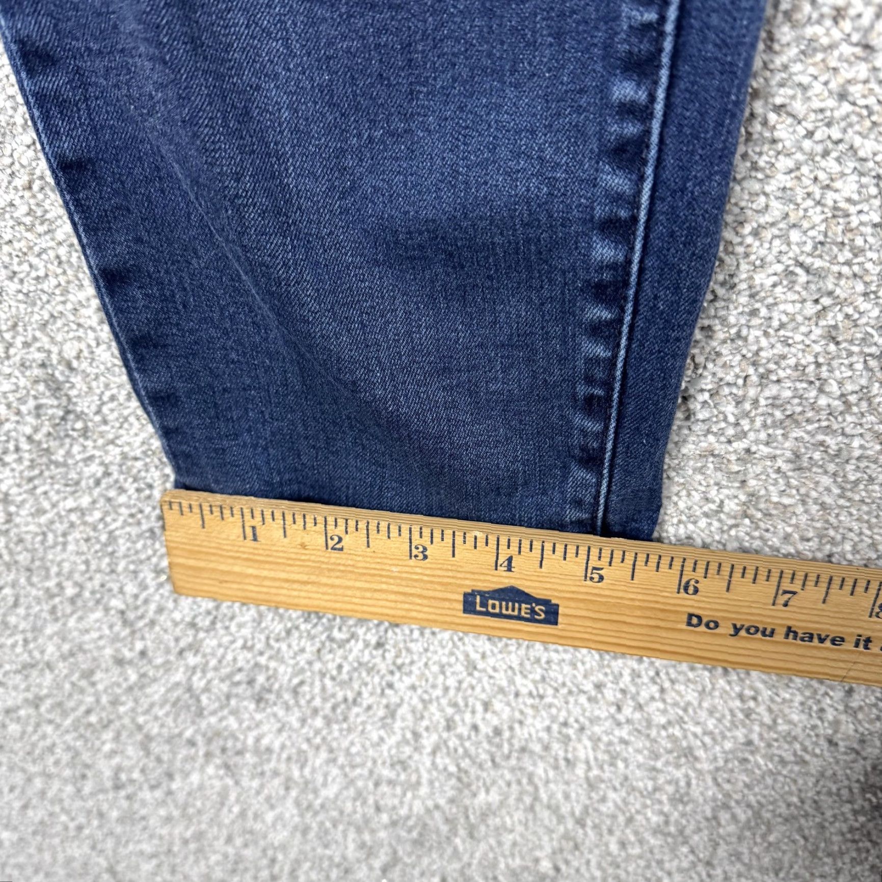 Talbots Talbots Jeans Womens 10P Blue Heritage Ankle Skinny Stretch Denim Pants Mid Rise Size 32" / US 10 / IT 46 - 3 Thumbnail