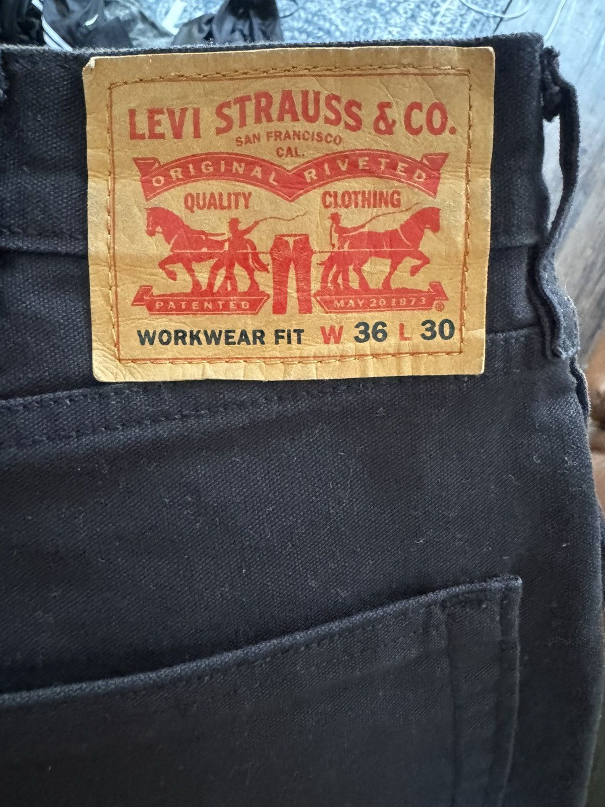 Levi's Levi’s Straight leg denim Size US 36 / EU 52 - 3 Thumbnail