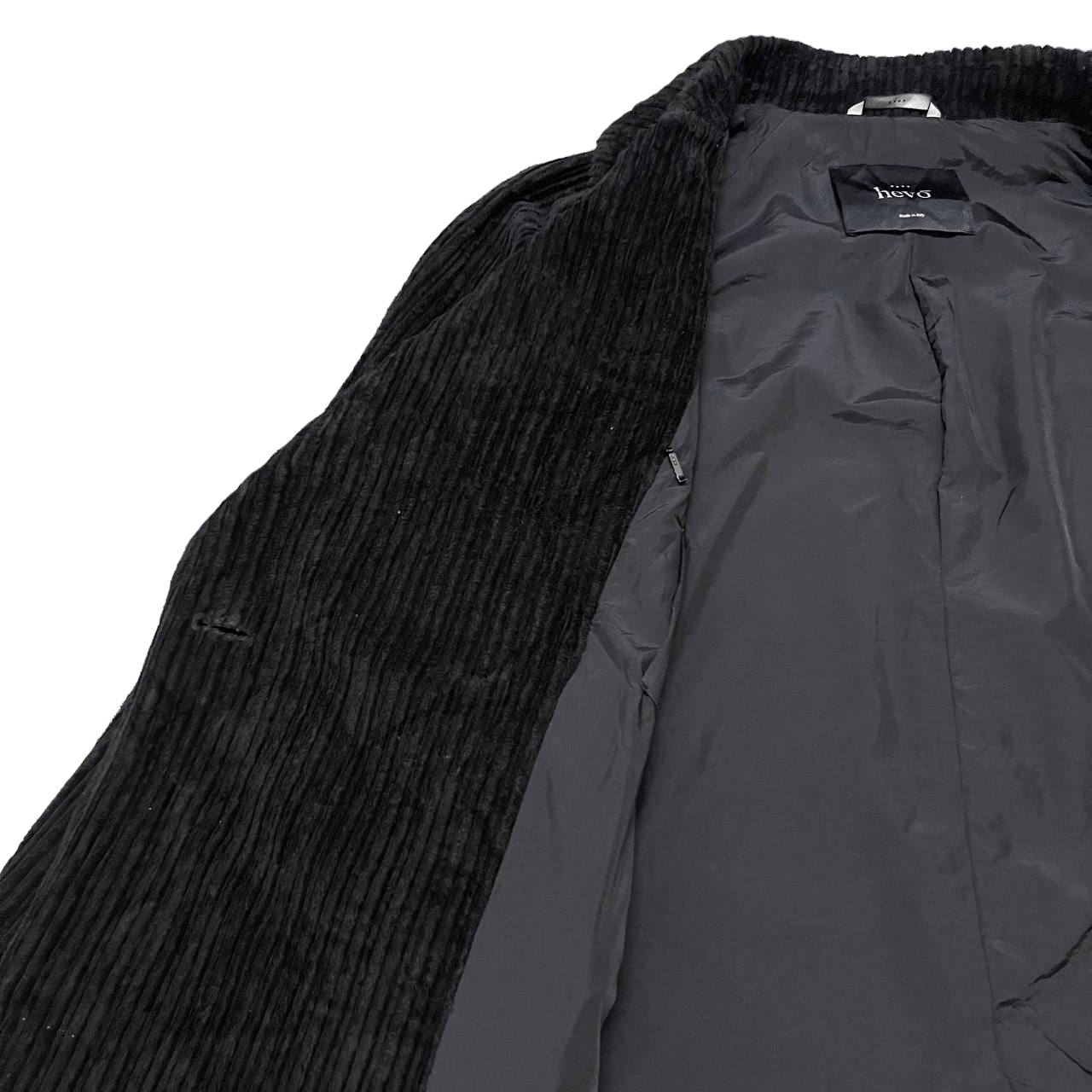 Hevo Vintage Hevo Corduroy Long Coat Made in Italy Size US L / EU 52-54 / 3 - 6 Thumbnail