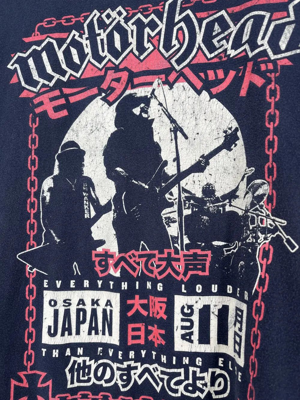 Band Tees Vintage Y2K Motörhead Dead Horror Print Band Rock Streetwear Size US XL / EU 56 / 4 - 7 Thumbnail