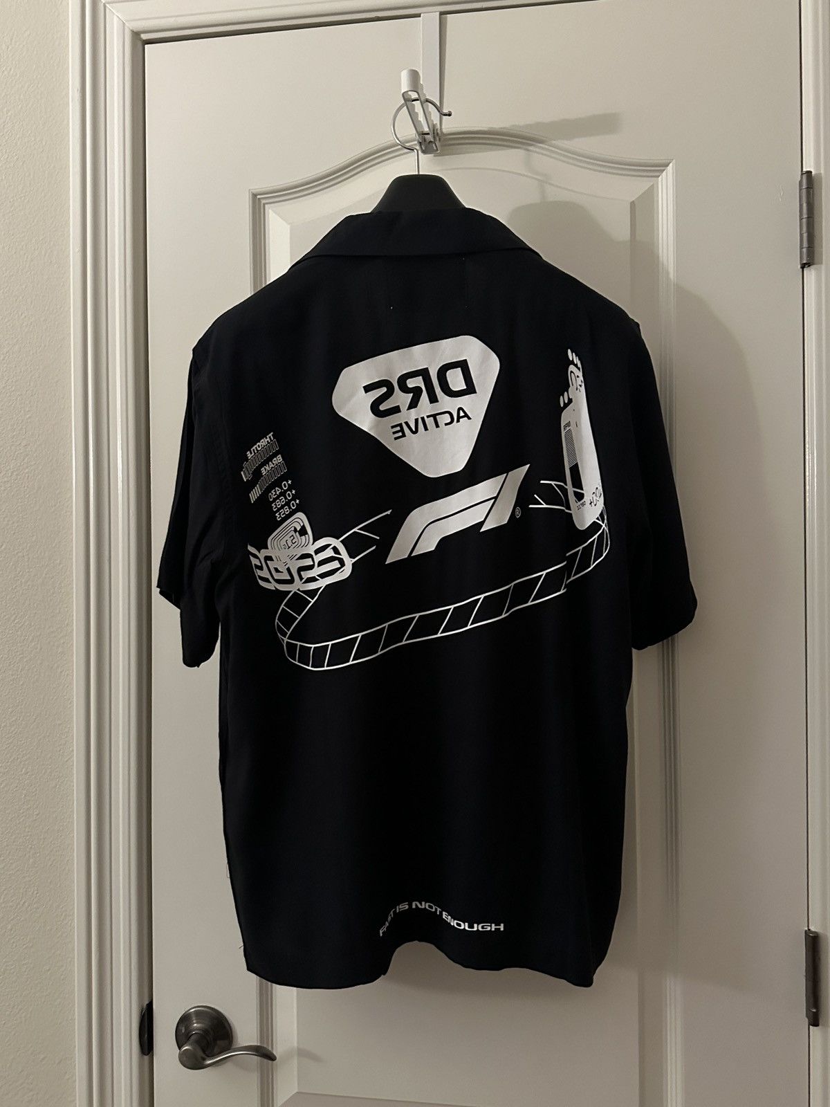 Formula 1 × Pacsun Formula 1 logo F1 Grand Prix viscose poplin hawaiian shirt S Size US S / EU 44-46 / 1 - 3 Thumbnail