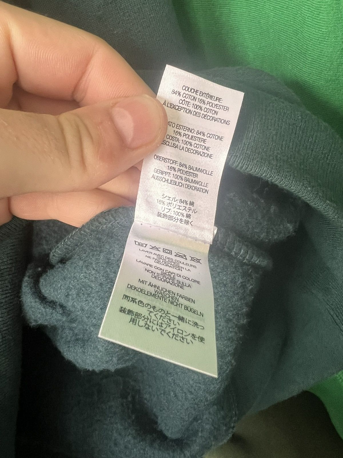 Supreme Supreme Crewneck FW22 pine green Size US S / EU 44-46 / 1 - 7 Thumbnail